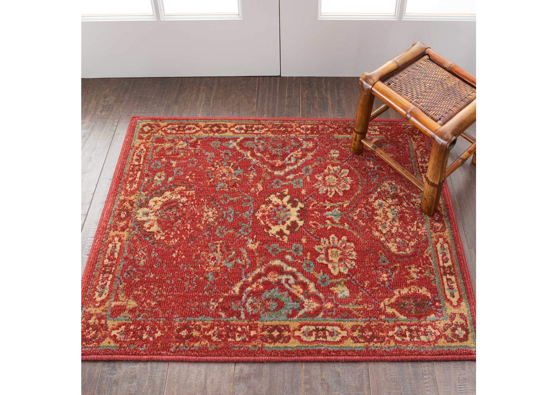 Nourison Somerset 2' X 3' Red Area Rug,Nourison