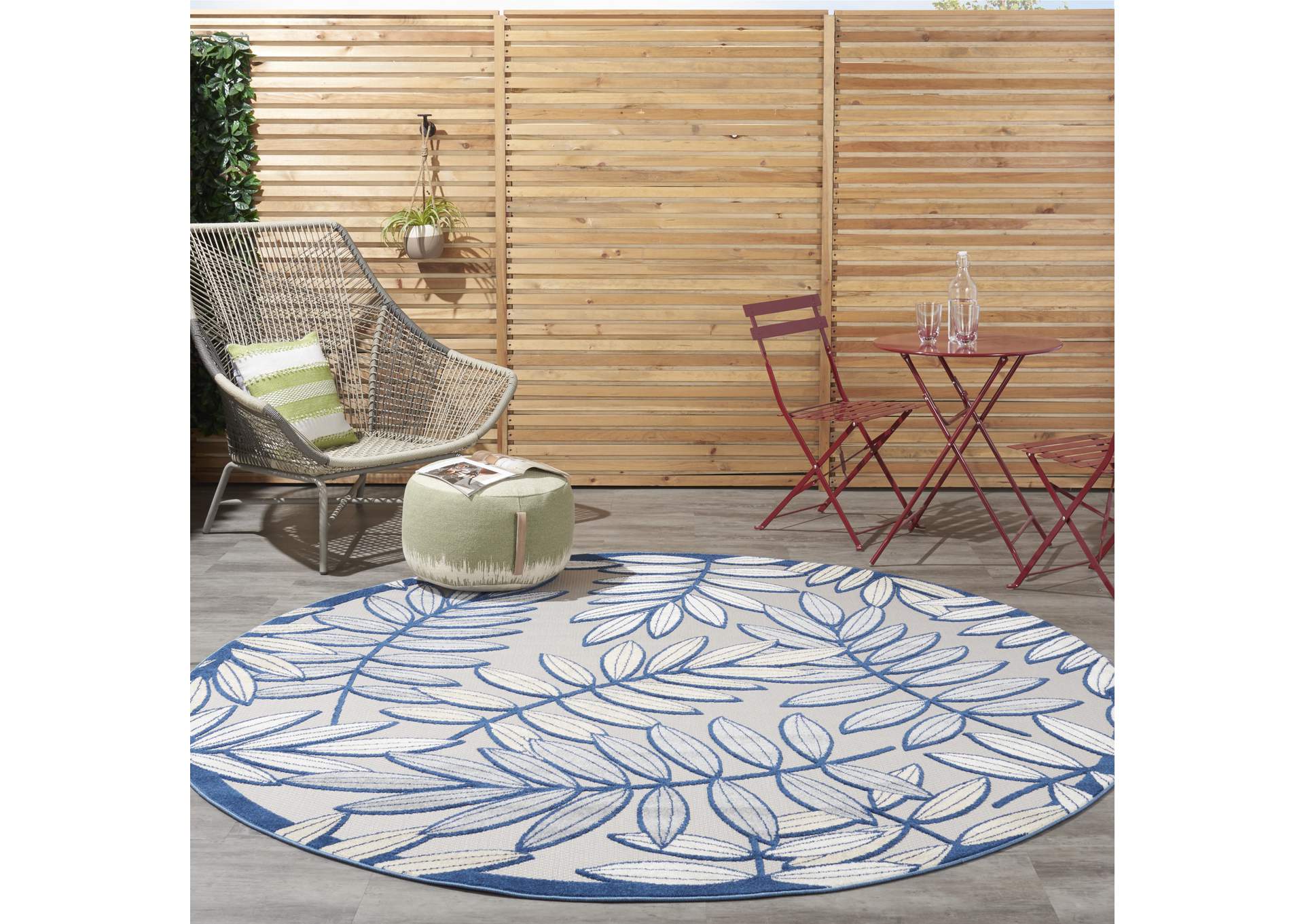 Nourison Aloha 8' Round Area Rug,Nourison