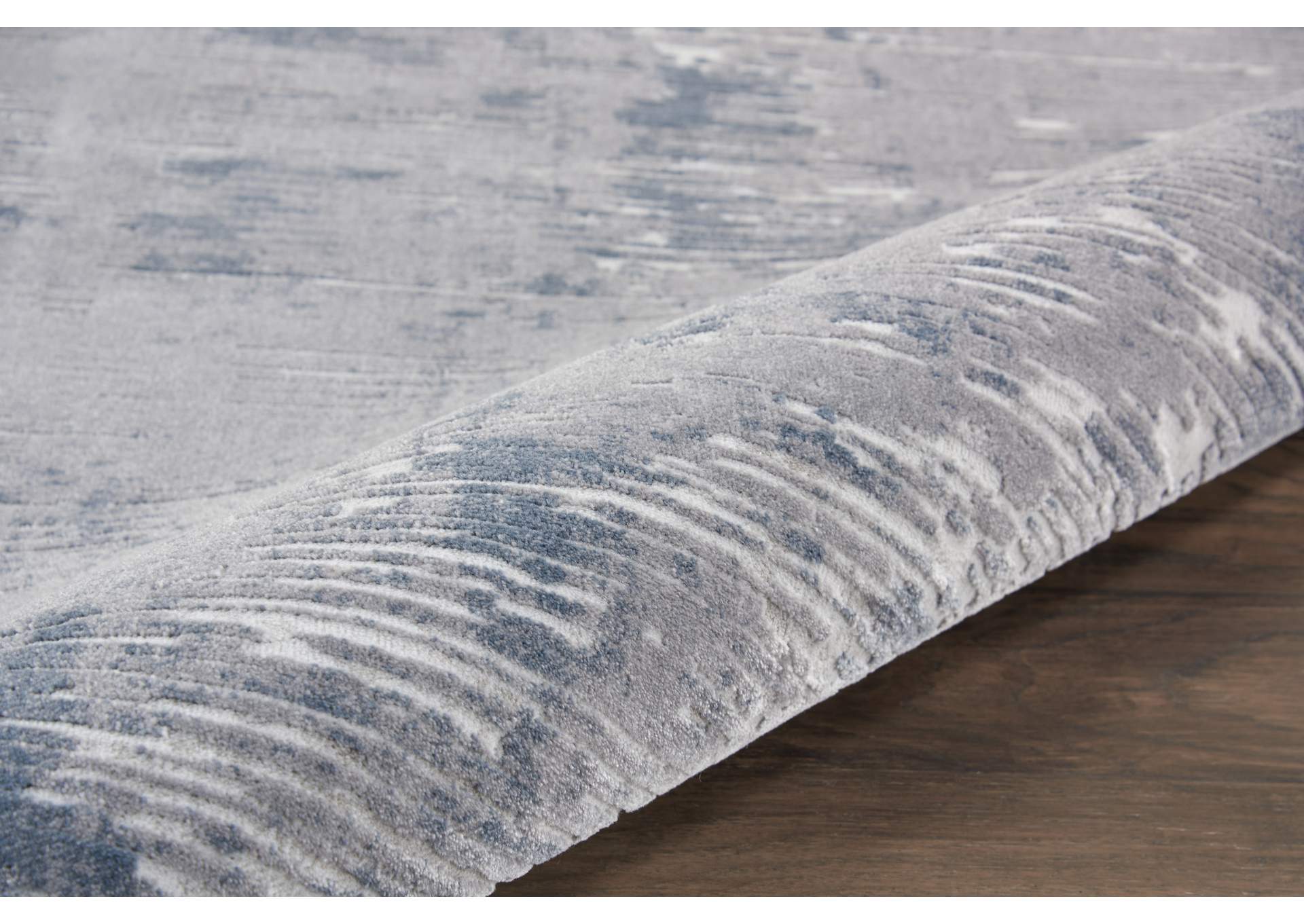 Nourison Rustic Textures RUS05 Grey 8'x11' Oversized Rug,Nourison