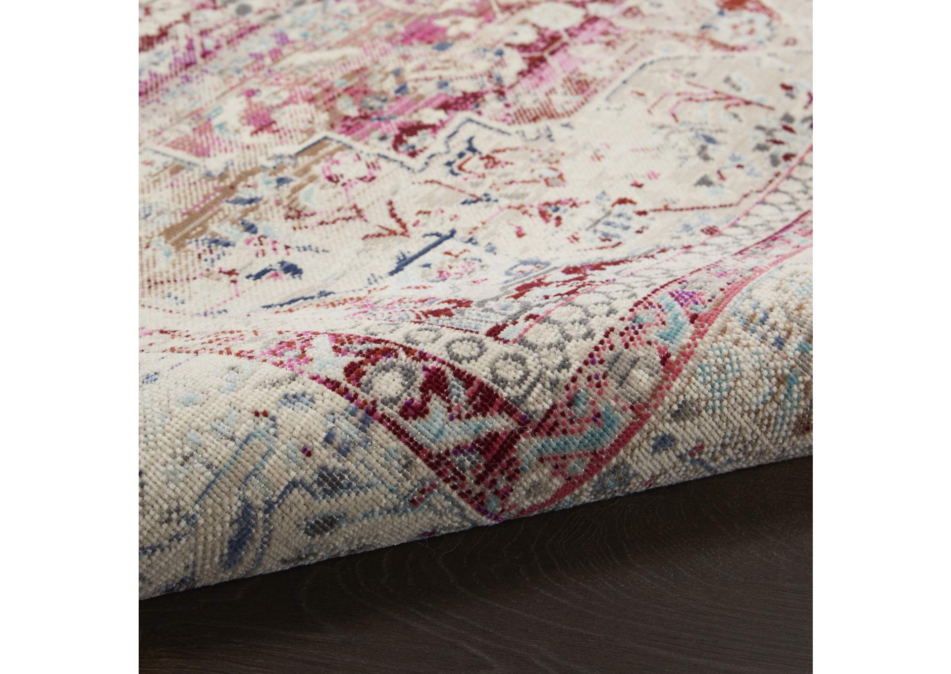 Nourison Vintage Kashan 6' Round Area Rug,Nourison