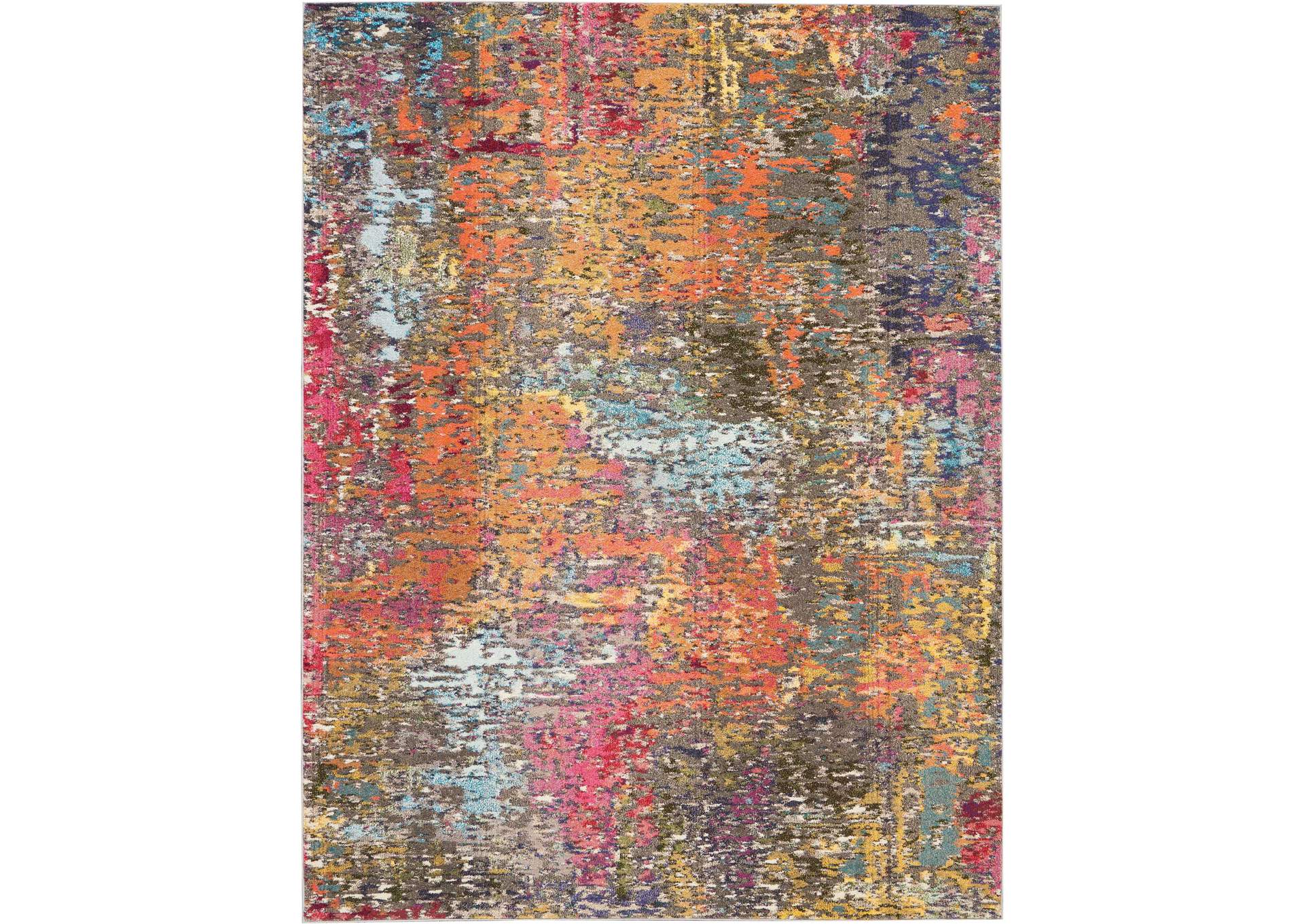 Nourison Celestial CES14 Multicolor 8'x11' Oversized Rug,Nourison
