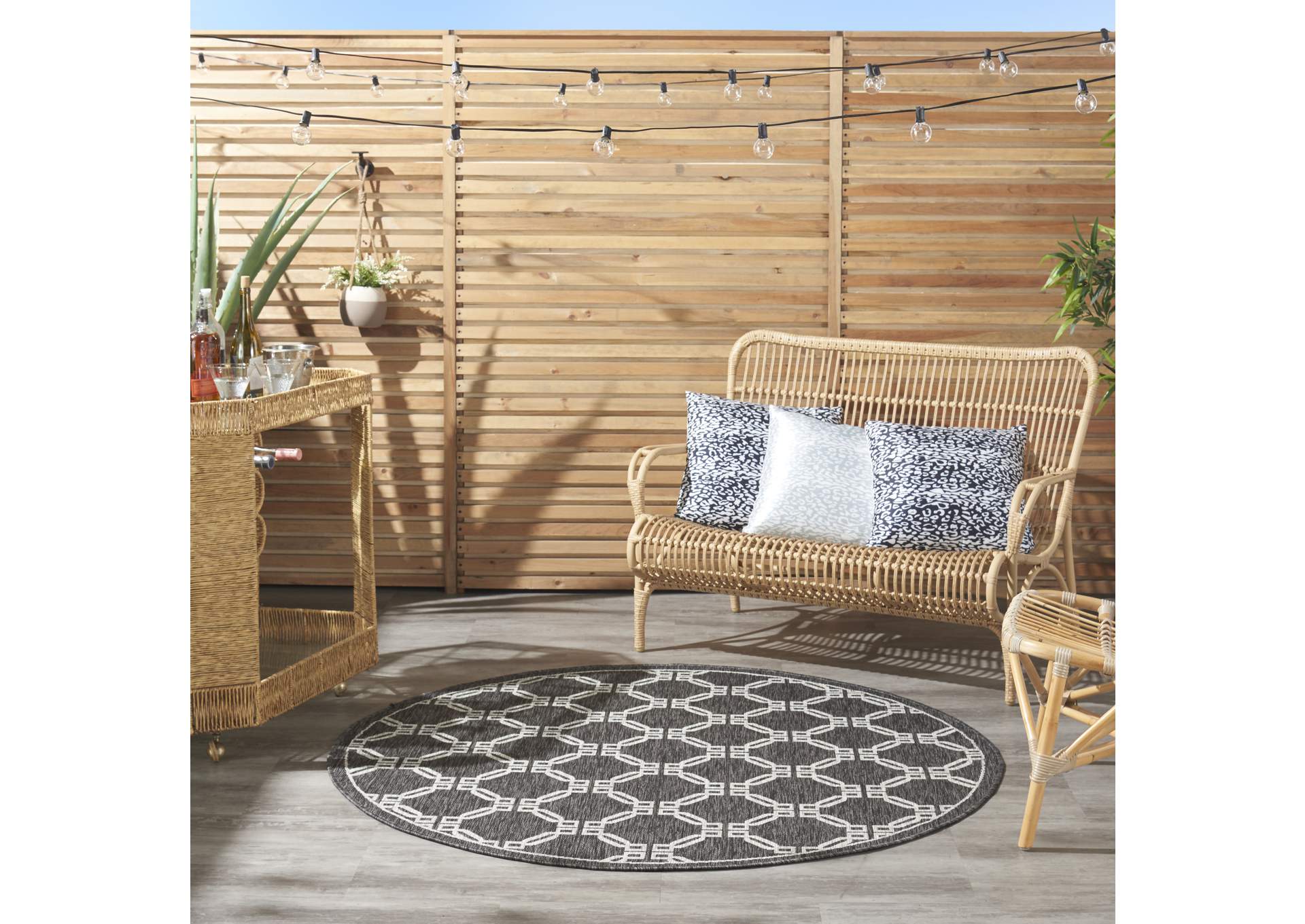 Nourison Country Side 5' Round Area Rug,Nourison