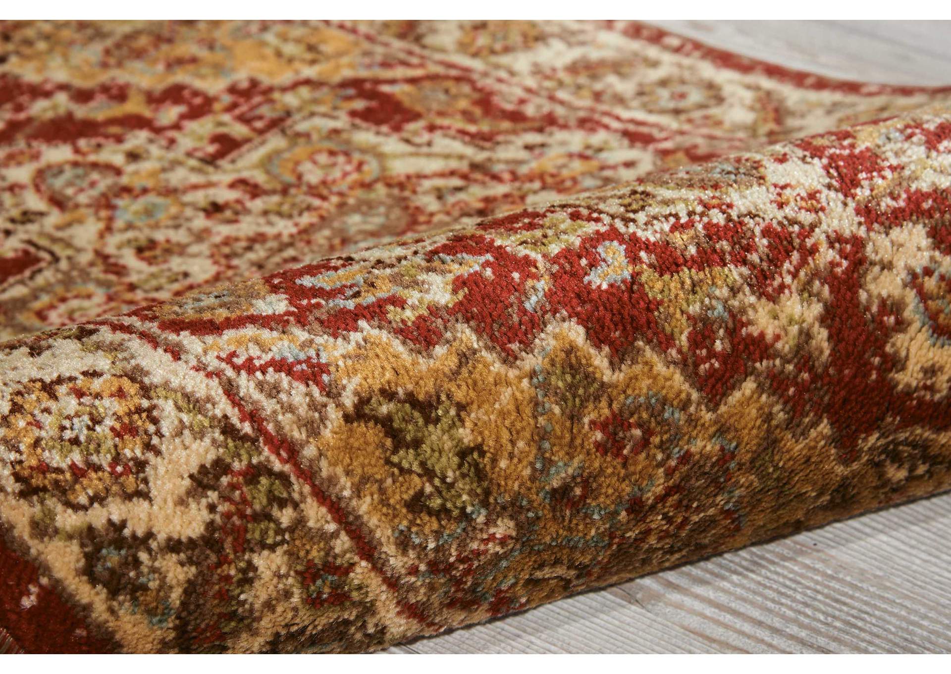 Nourison Delano 2'x3' Red Area Rug,Nourison
