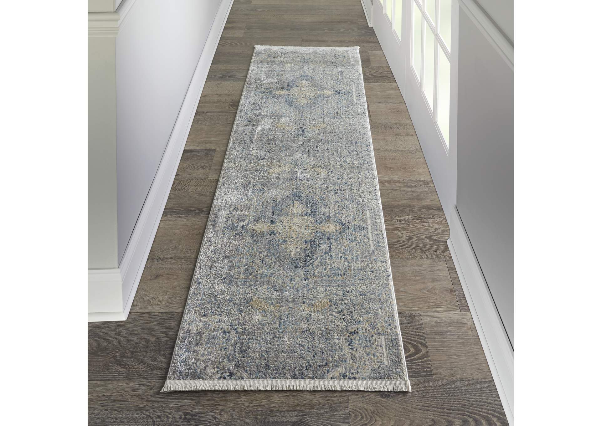 Nourison Lustrous Weave 8' Runner Area Rug,Nourison
