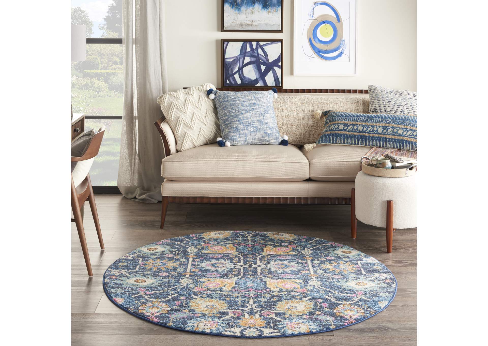 Nourison Passion 4' Round Area Rug,Nourison