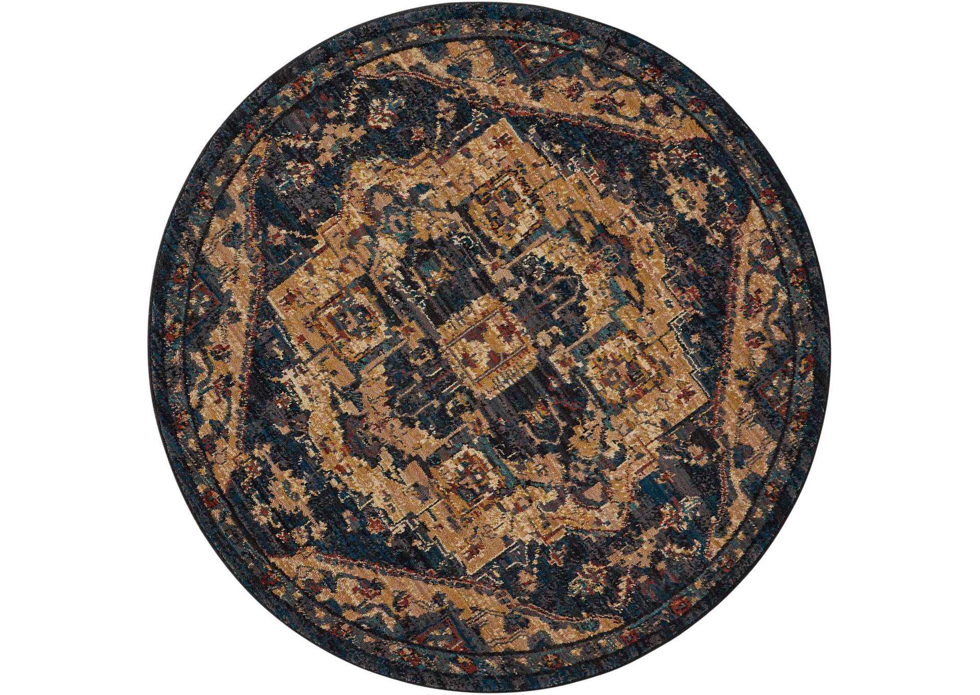 Nourison 2020 NR206 5' Round Area Rug,Nourison