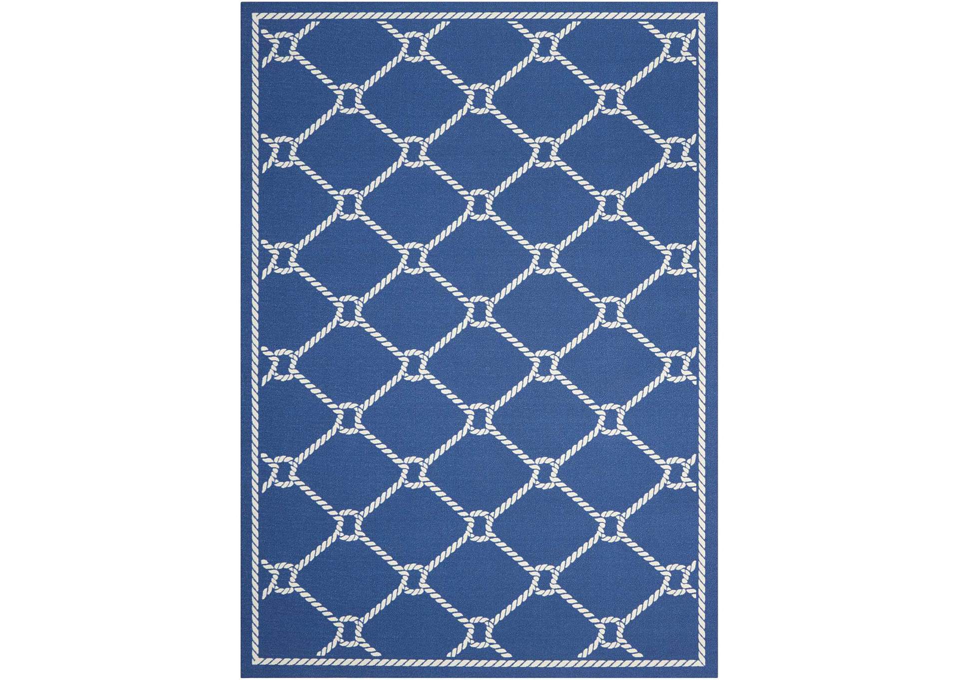Waverly Sun N Shade SND41 Dark Blue 10'x13' Rug,Nourison