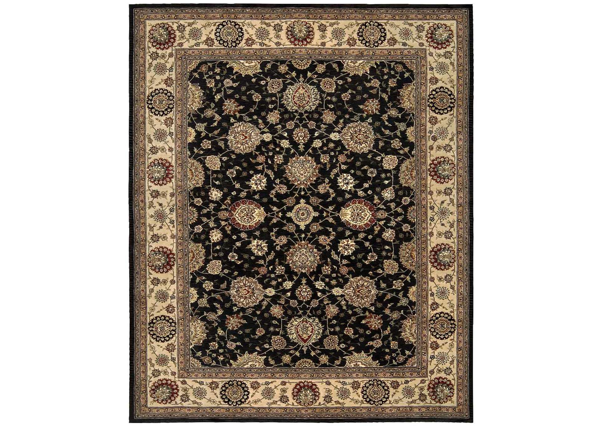 Nourison 2000 2204 Navy Blue 10'x14' Area Rug,Nourison