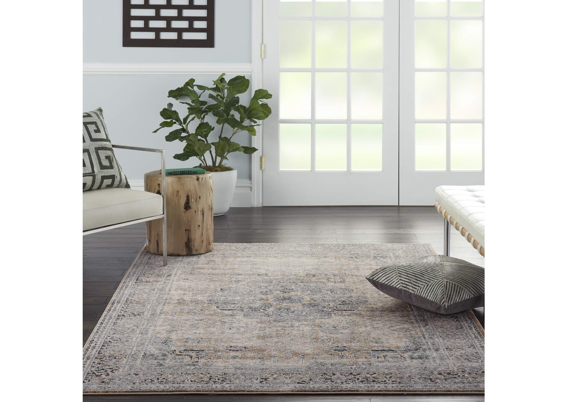 Nourison Quarry 5' x 7' Persian Area Rug,Nourison