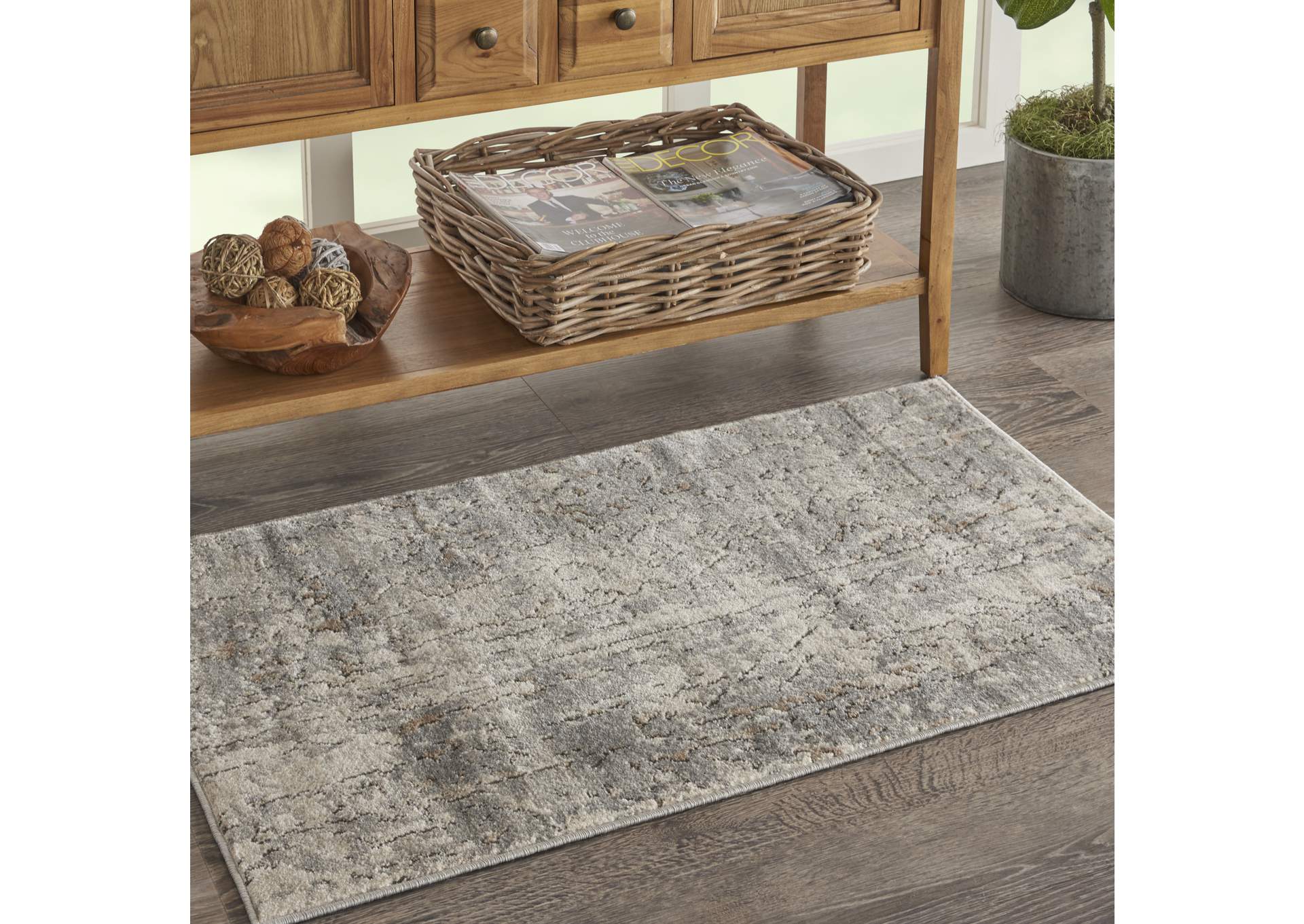 Nourison Quarry 2' x 4' Rustic Area Rug,Nourison