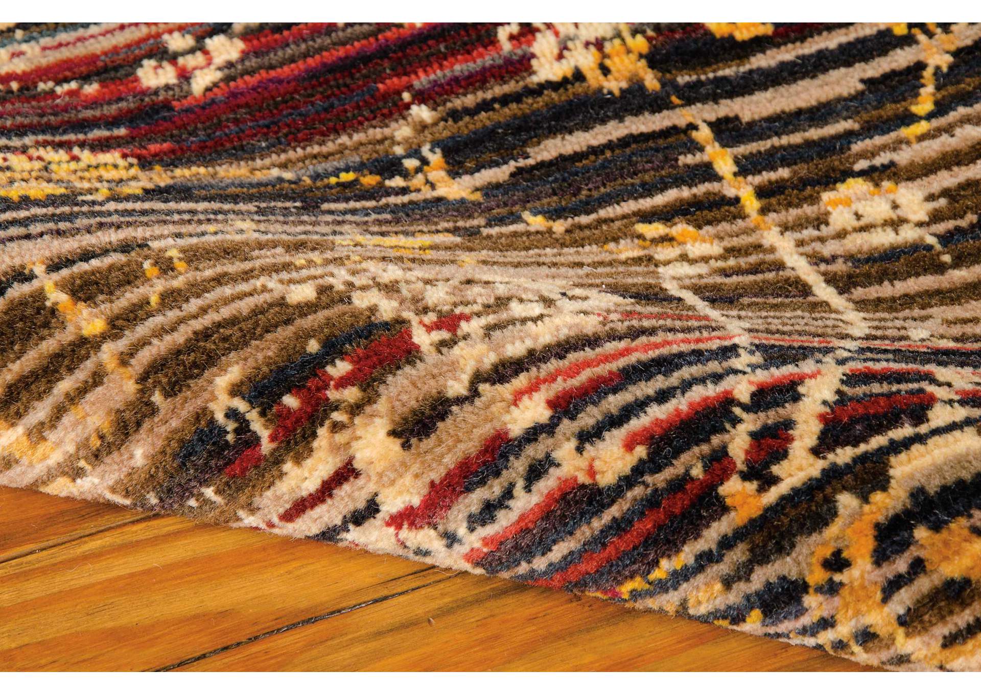 Nourison Rhapsody RH007 Black 9'x12' Rug,Nourison