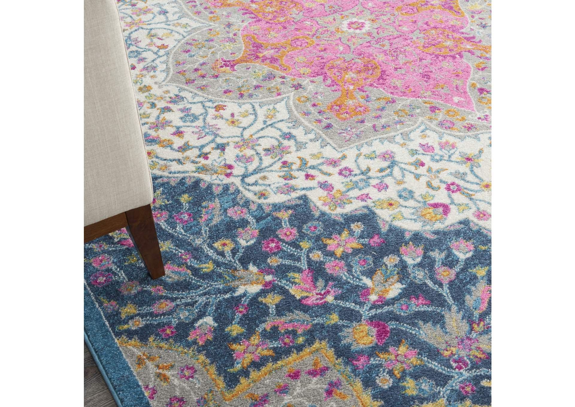 Nourison Passion 9'x12' Multicolor Area Rug,Nourison