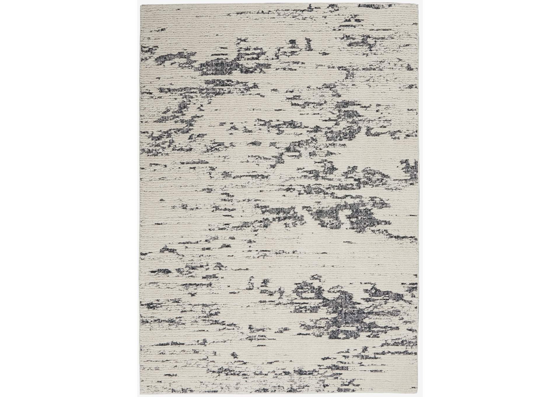 Nourison Zermatt 5' x 7' Blue Neutral Area Rug,Nourison