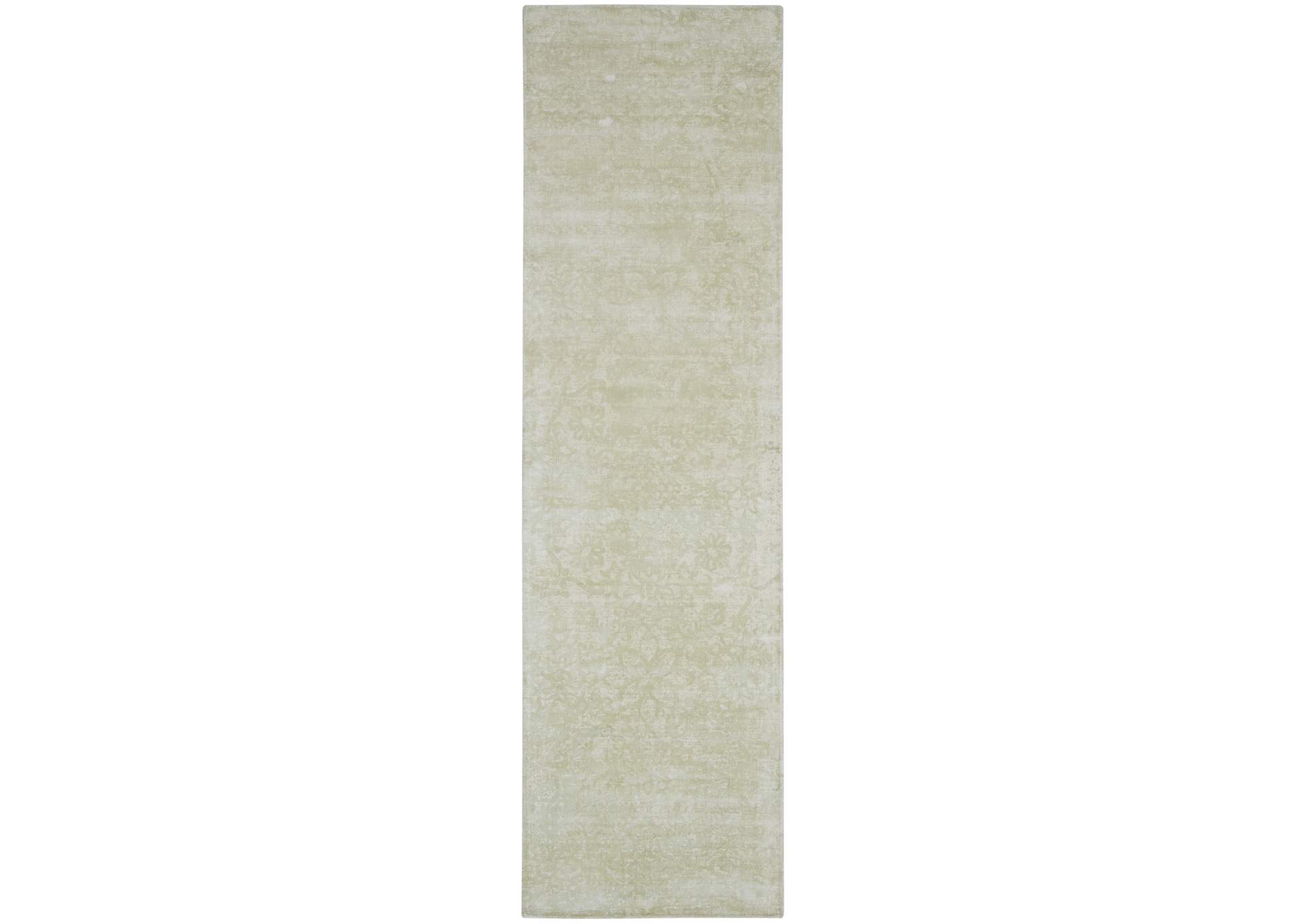 kathy ireland Home Desert Skies DSK03 Blue 8' Runner Hallway Rug,Nourison