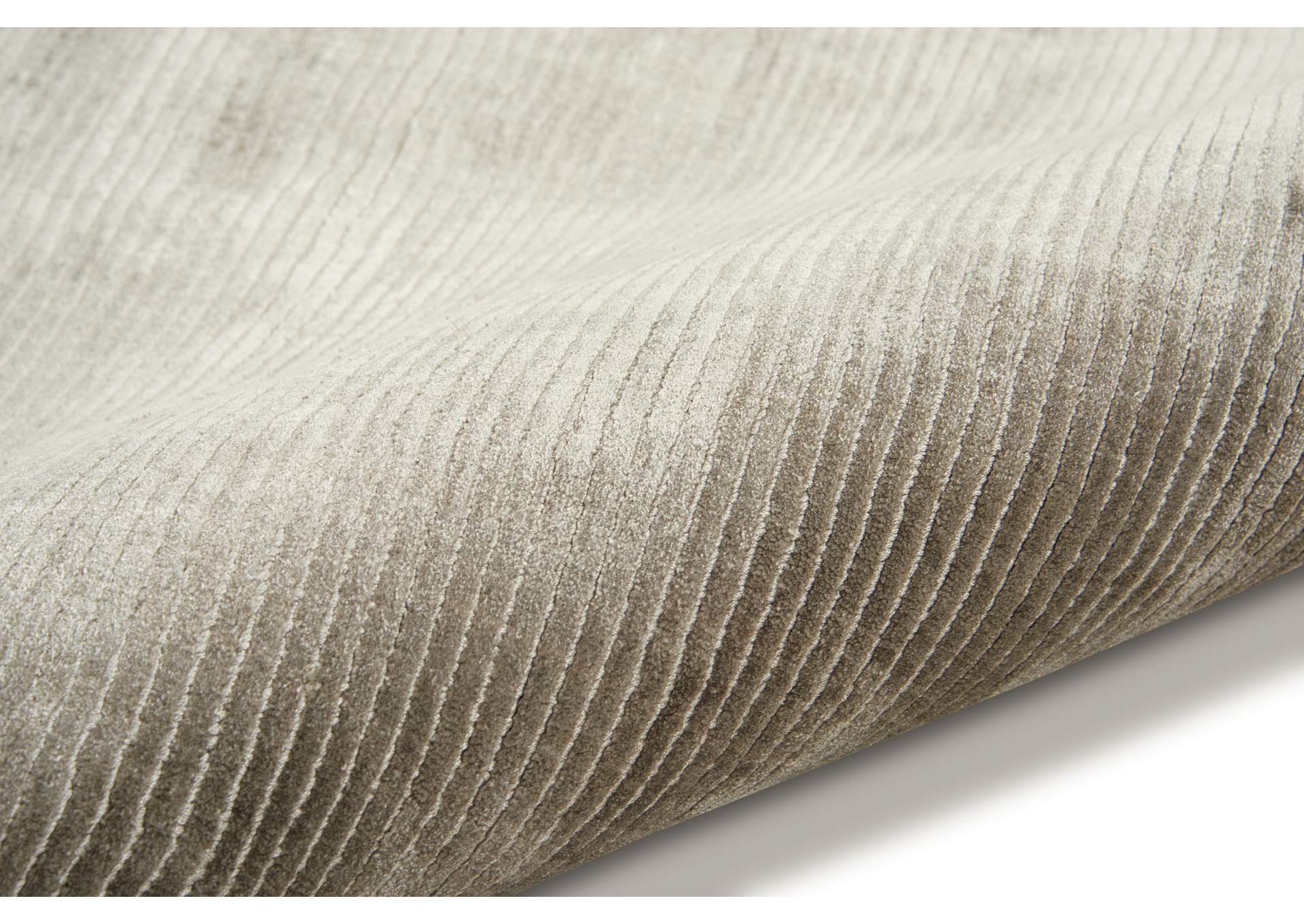 Calvin Klein Home Lunar LUN1 Grey 4'x6' Area Rug,Nourison