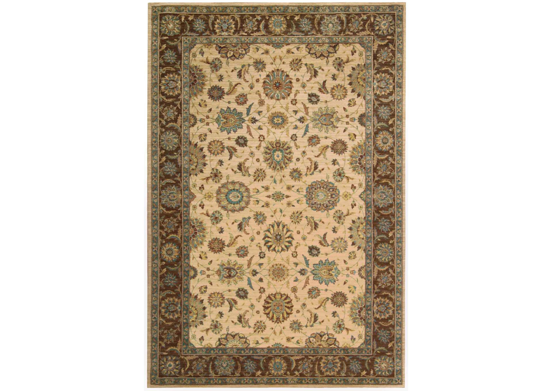 Nourison Living Treasures LI05 Beige 5'x8' Area Rug,Nourison