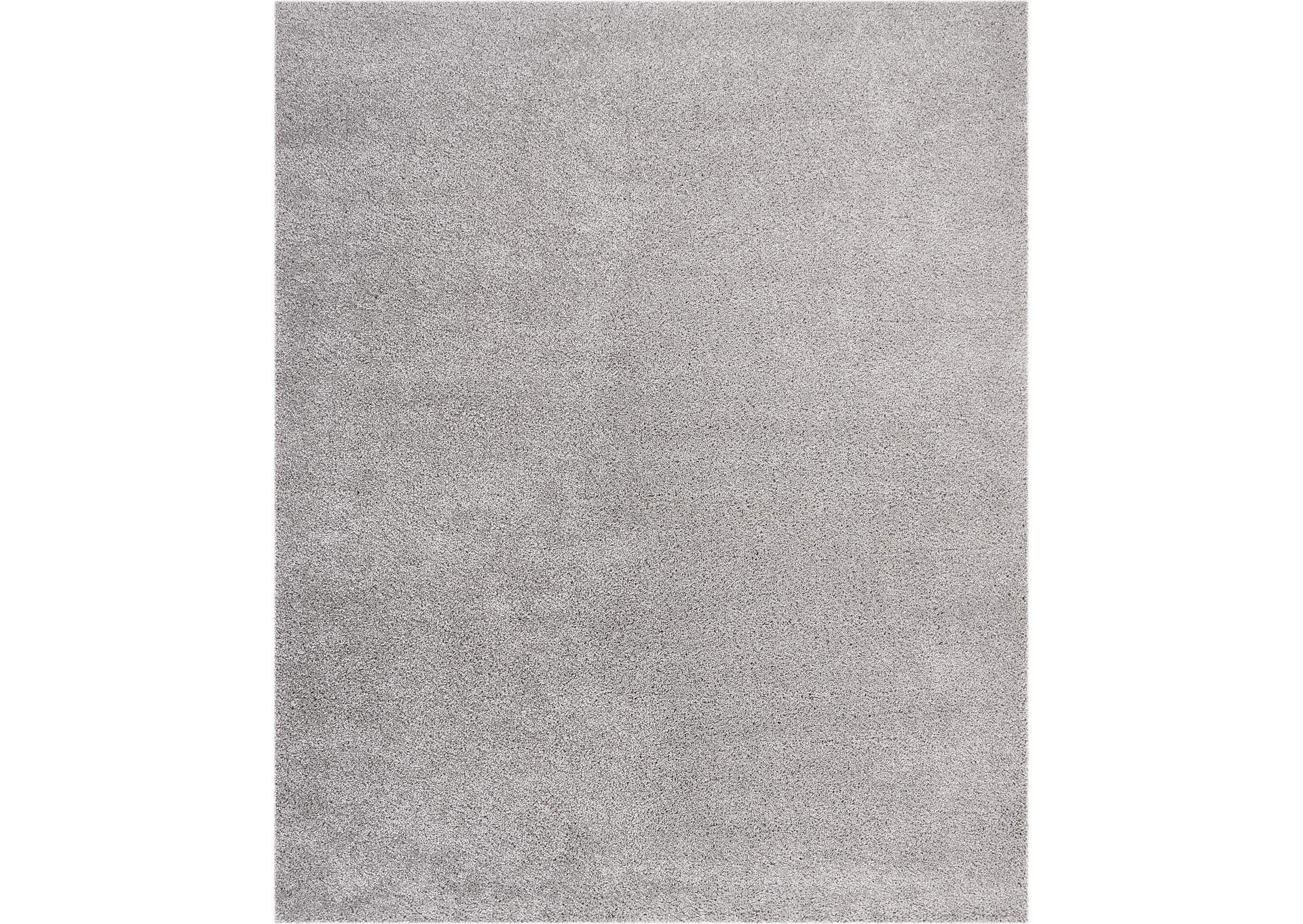 Nourison Malibu Shag MSG01 Grey 8'x10' Large Rug,Nourison
