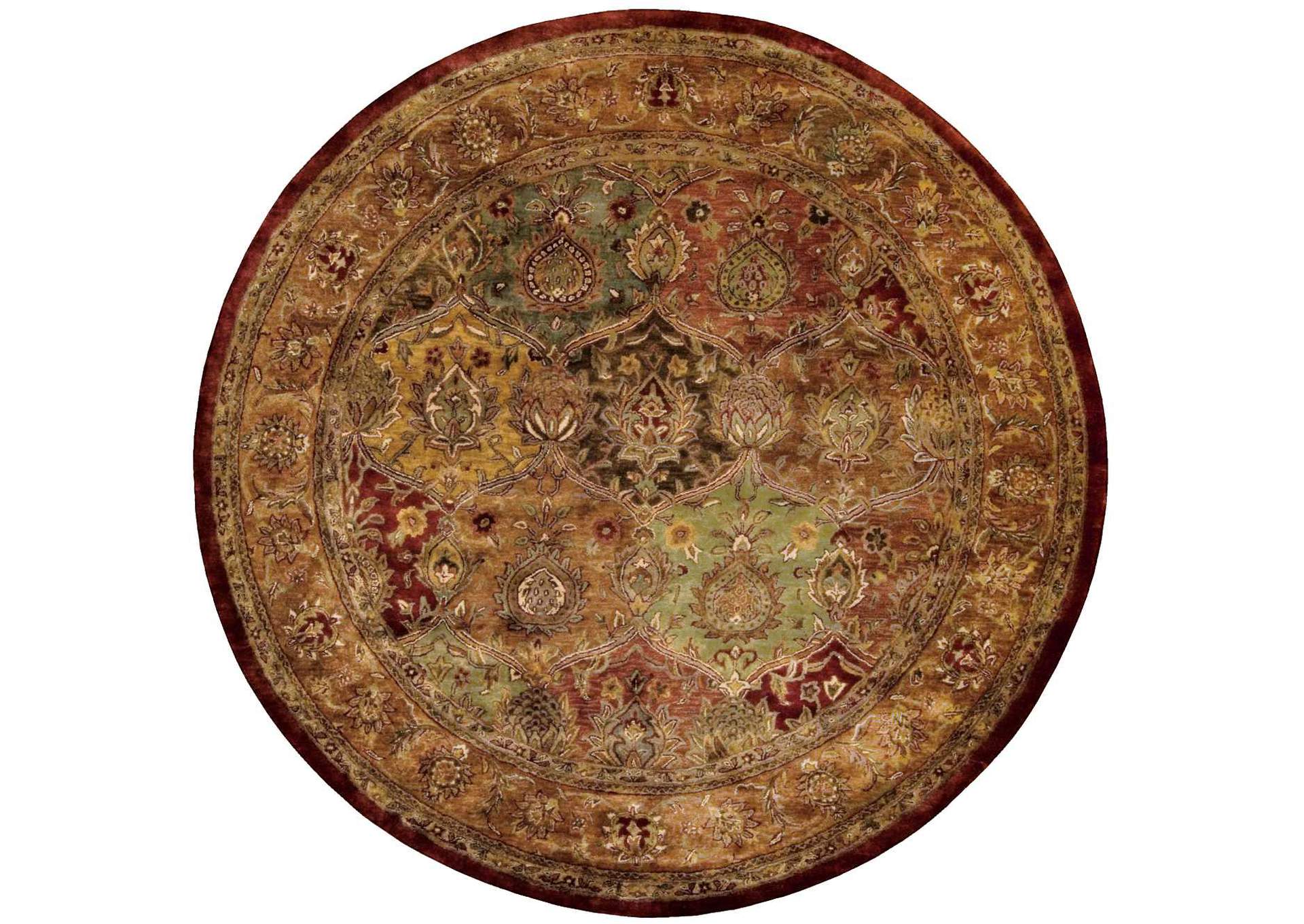 Nourison Jaipur JA25 Multicolor 8' Round Rug,Nourison
