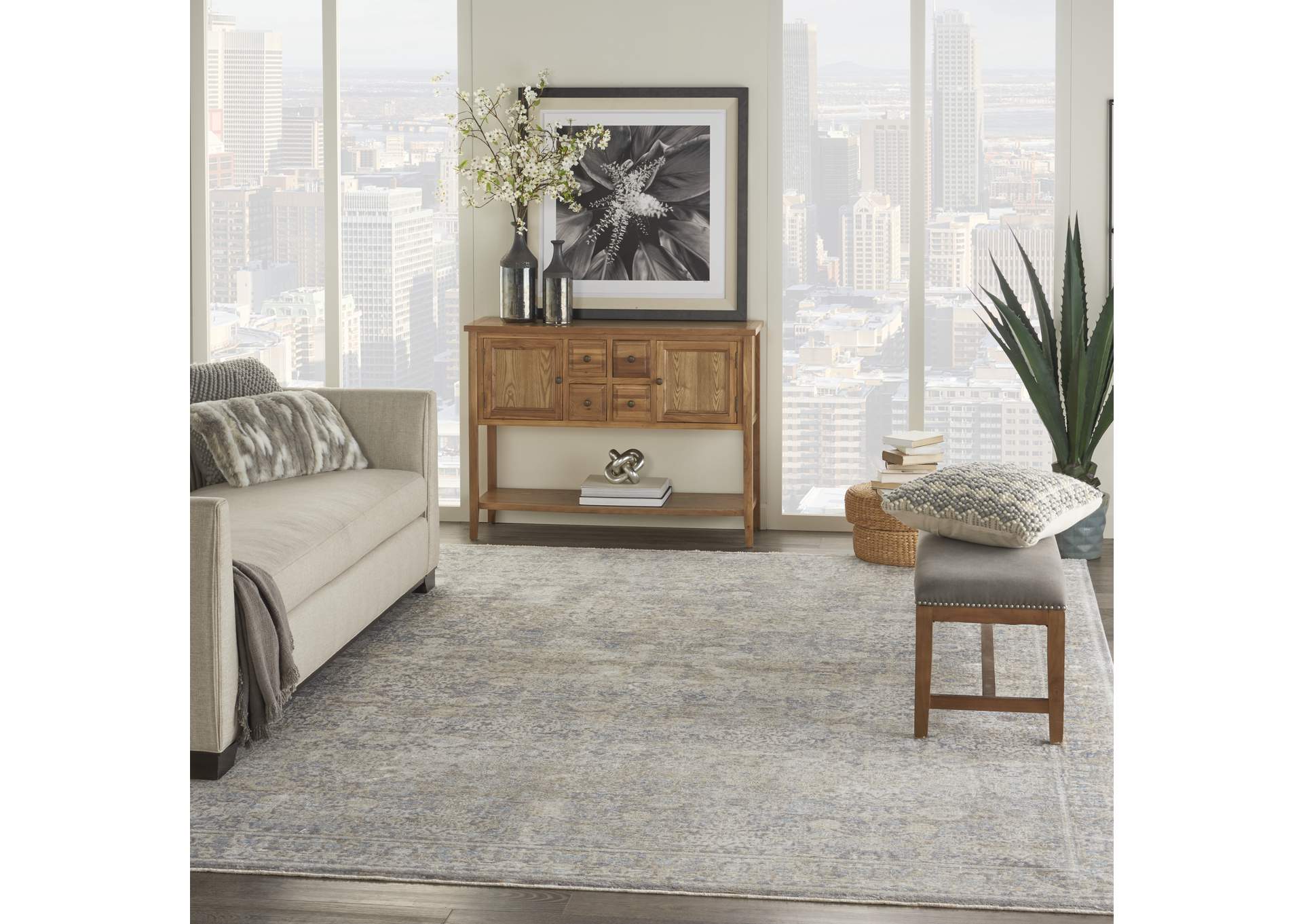 Nourison Lustrous Weave 9' x 12' Area Rug,Nourison