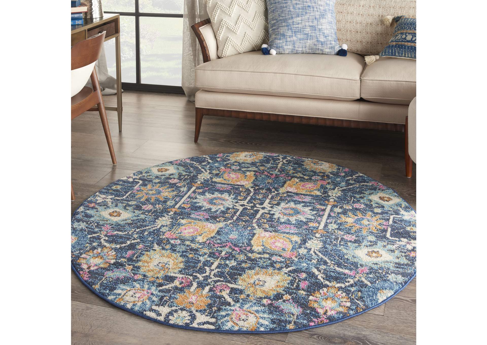 Nourison Passion 4' Round Area Rug,Nourison