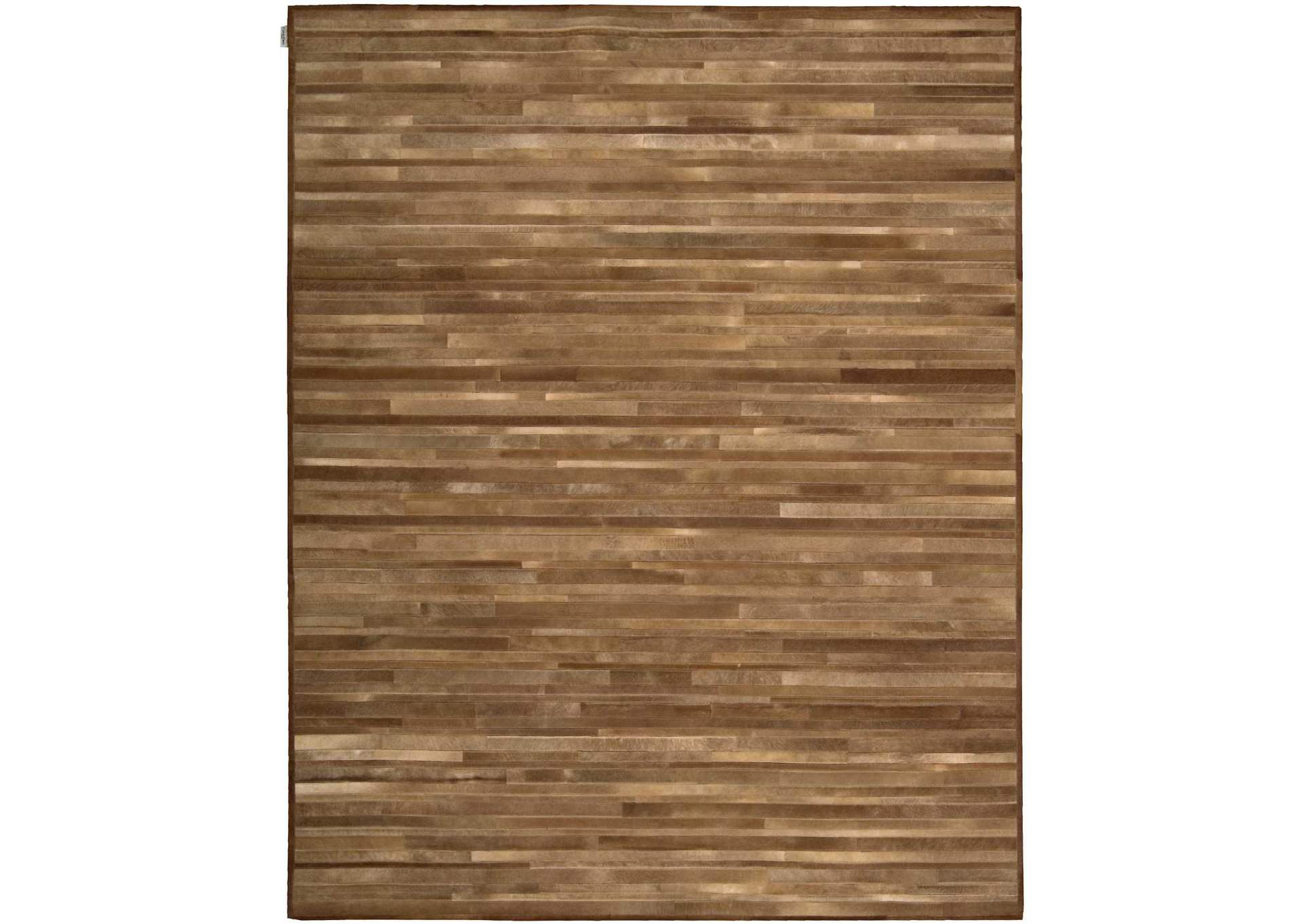 Calvin Klein Home Prairie PRA1 Brown 10'x14' Rug,Nourison