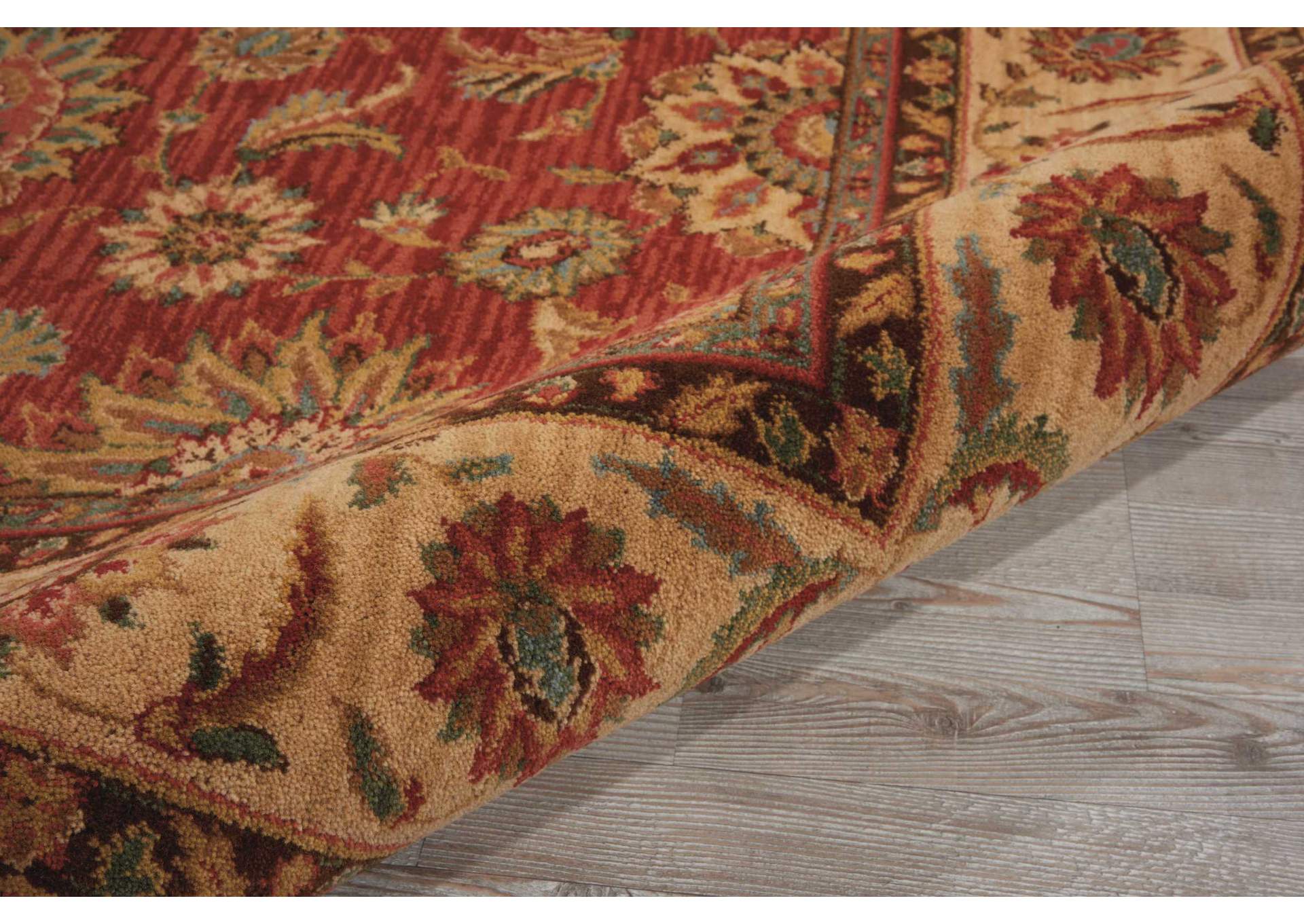 Nourison Living Treasures LI05 Brown 5'x8' Area Rug,Nourison