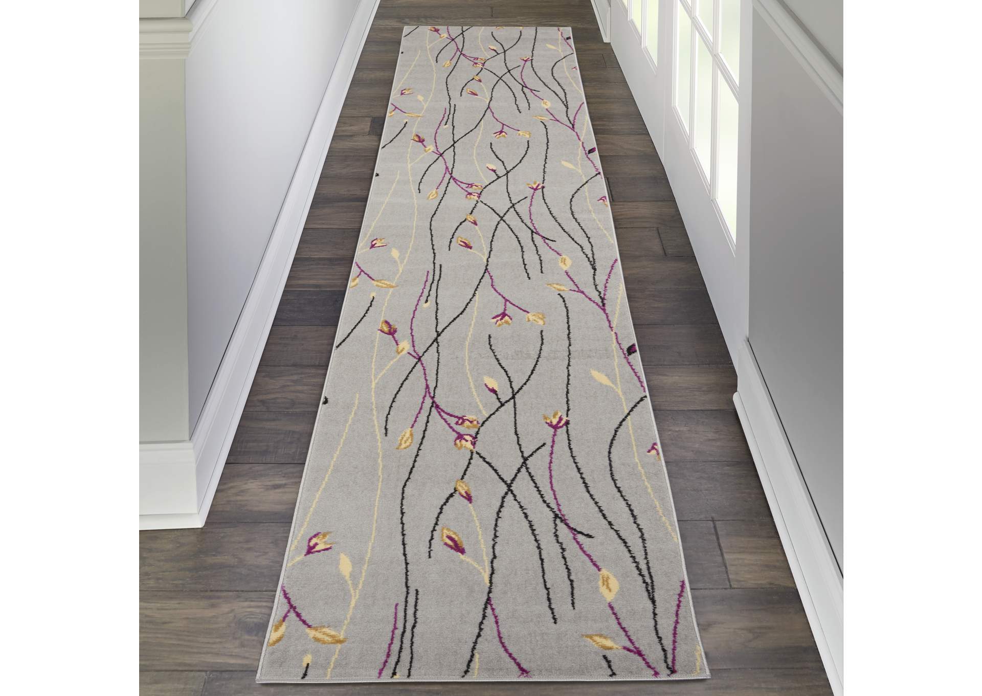 Nourison Grafix 12' Runner Area Rug,Nourison