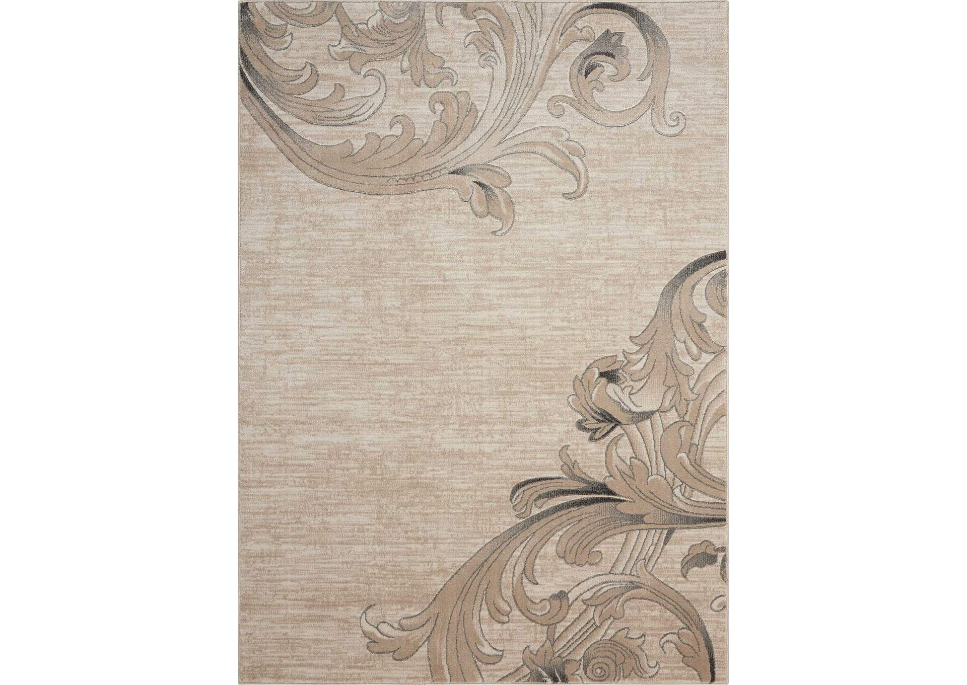 Nourison Maxell MAE05 Taupe 8'x11' Oversized Rug,Nourison