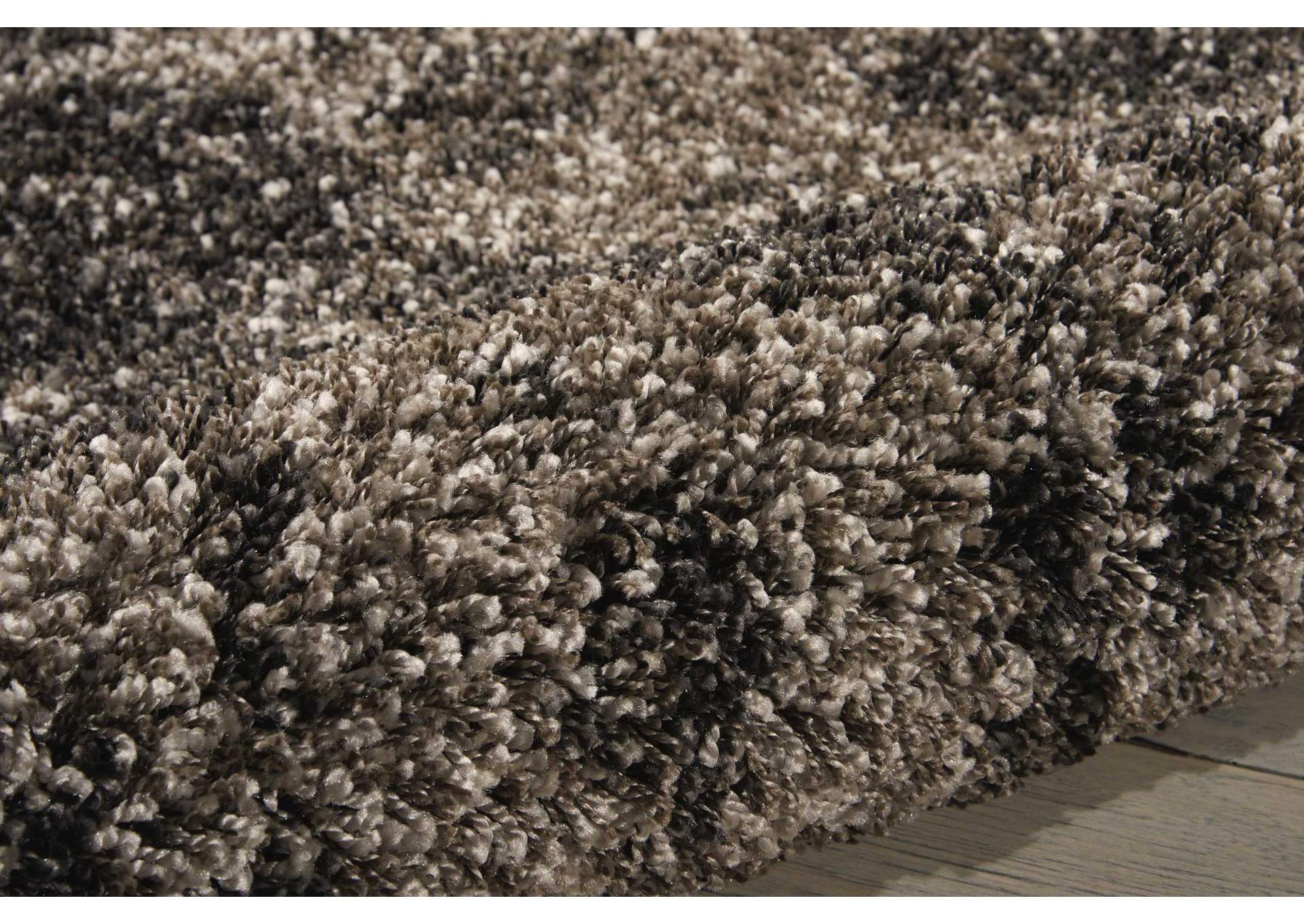 Nourison Amore AMOR4 Grey 4'x6' Area Rug,Nourison