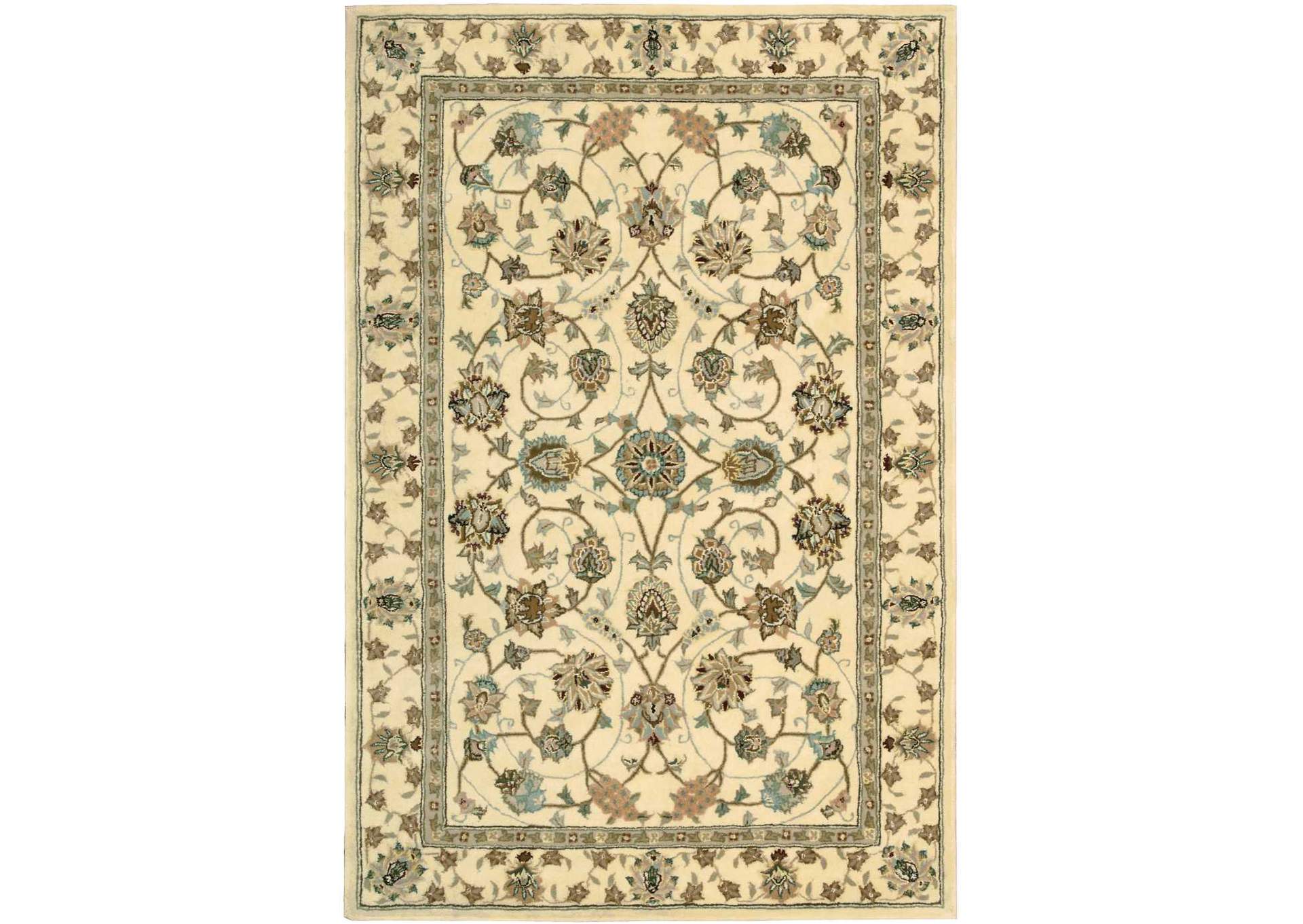Nourison 2000 2023 Ivory 4'x6' Area Rug,Nourison