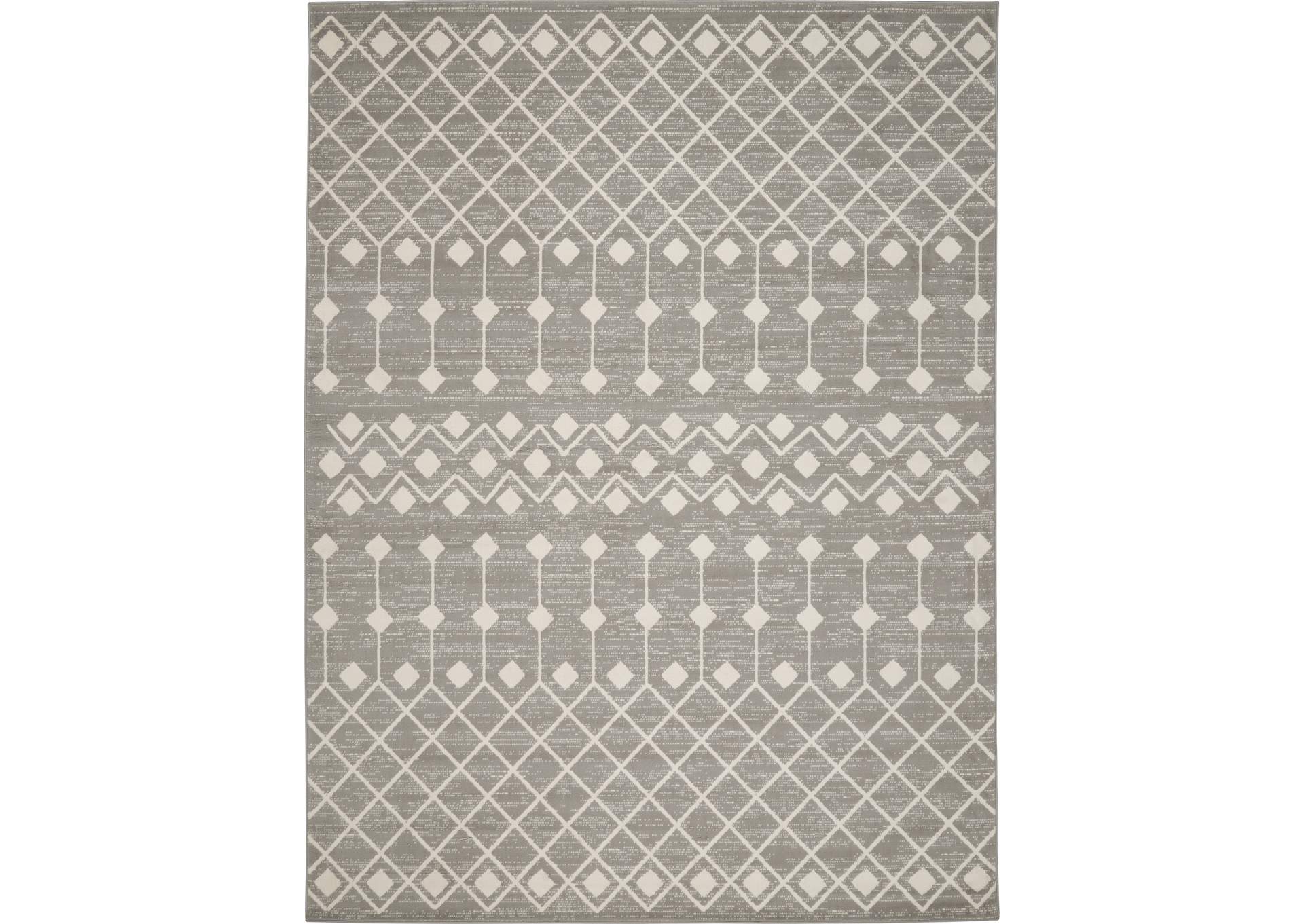 Nourison Grafix 8'x10' Grey Area Rug,Nourison