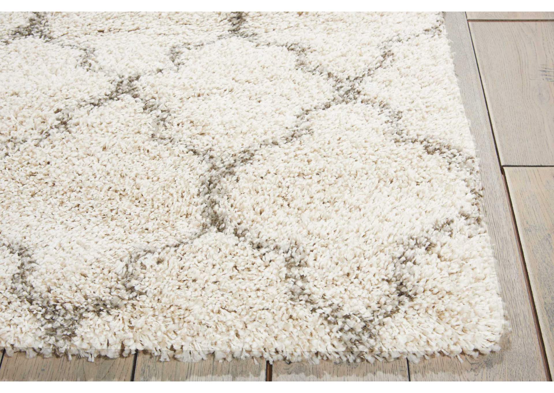 Nourison Amore AMOR2 Beige 10' Runner Hallway Rug,Nourison