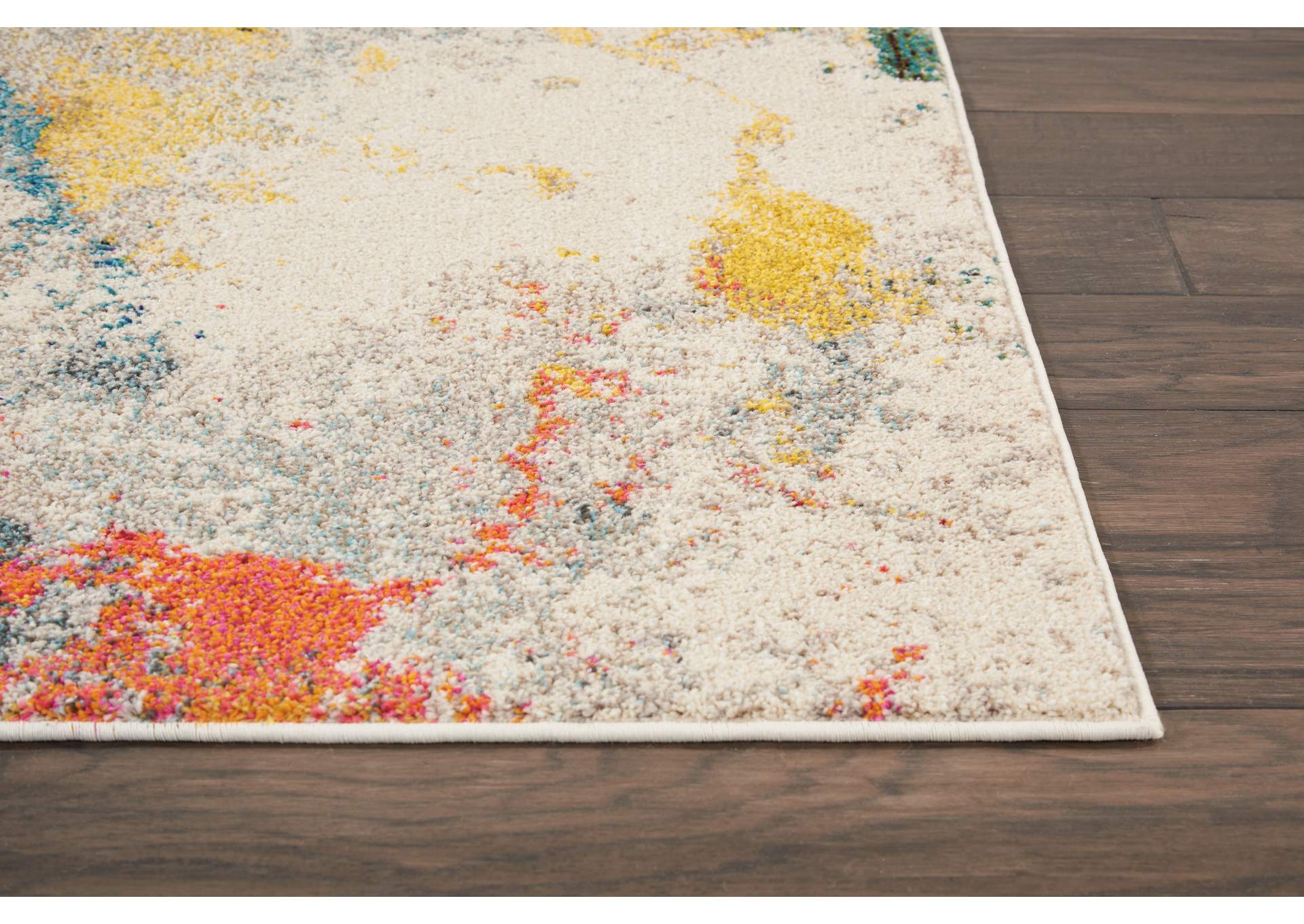 Nourison Celestial CES12 Multicolor 5'x7' Colorful Area Rug,Nourison