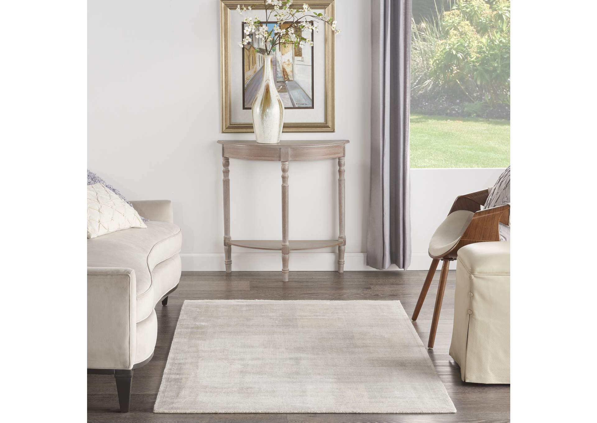 kathy ireland Home Desert Skies DSK01 Beige 4'x6' Area Rug,Nourison