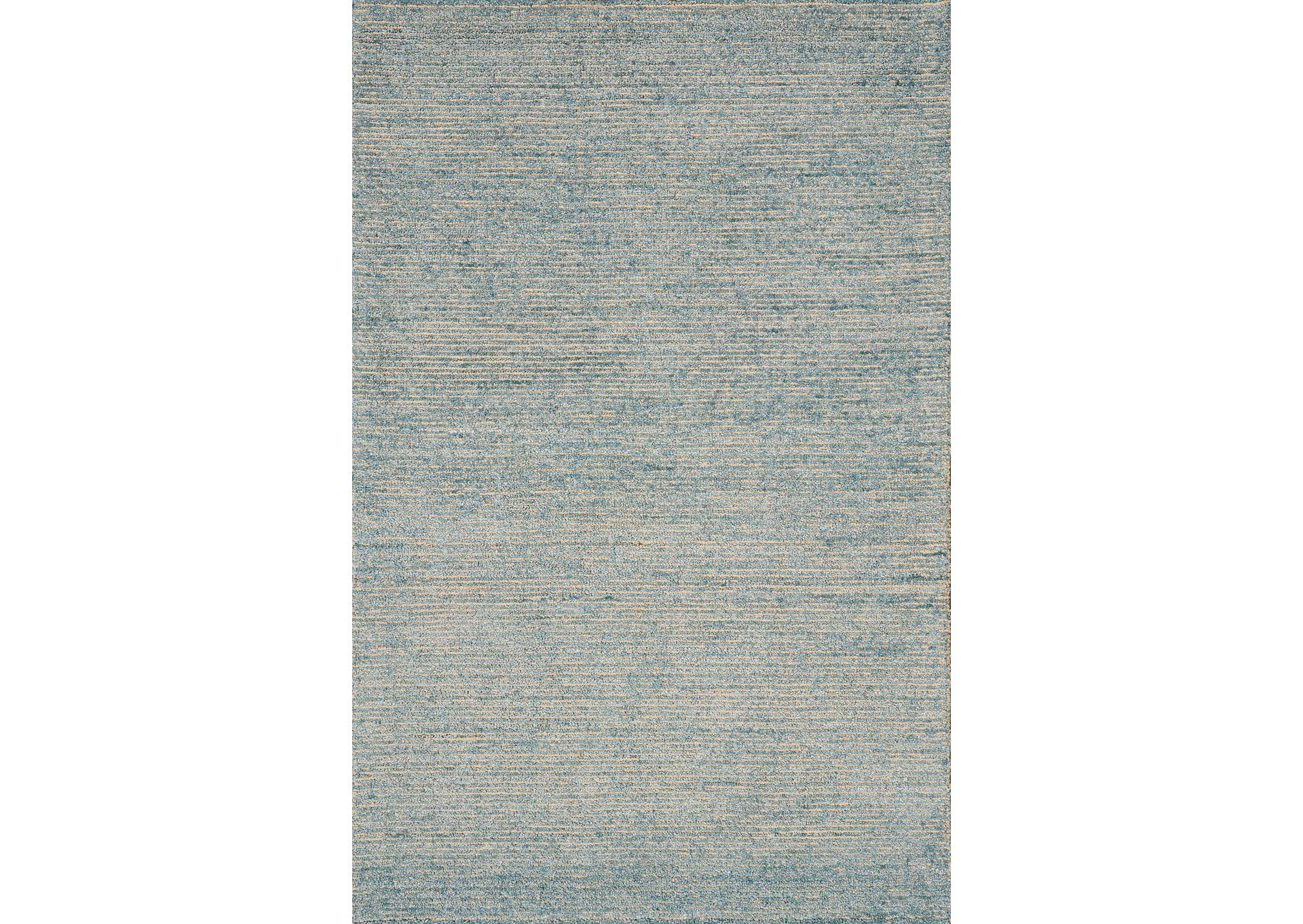 Nourison Weston WES01 Light Blue 4'x6' Contemporary Area Rug,Nourison