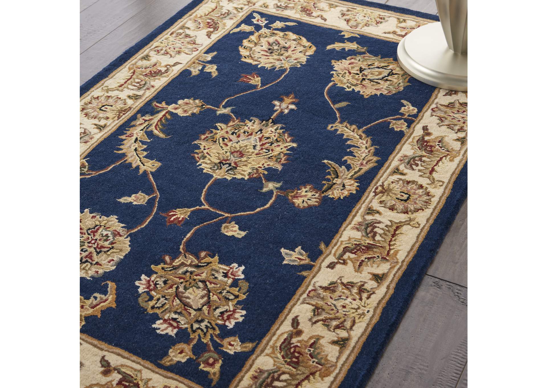 Nourison 2000 3' x 4' Accent Size Navy Area Rug,Nourison