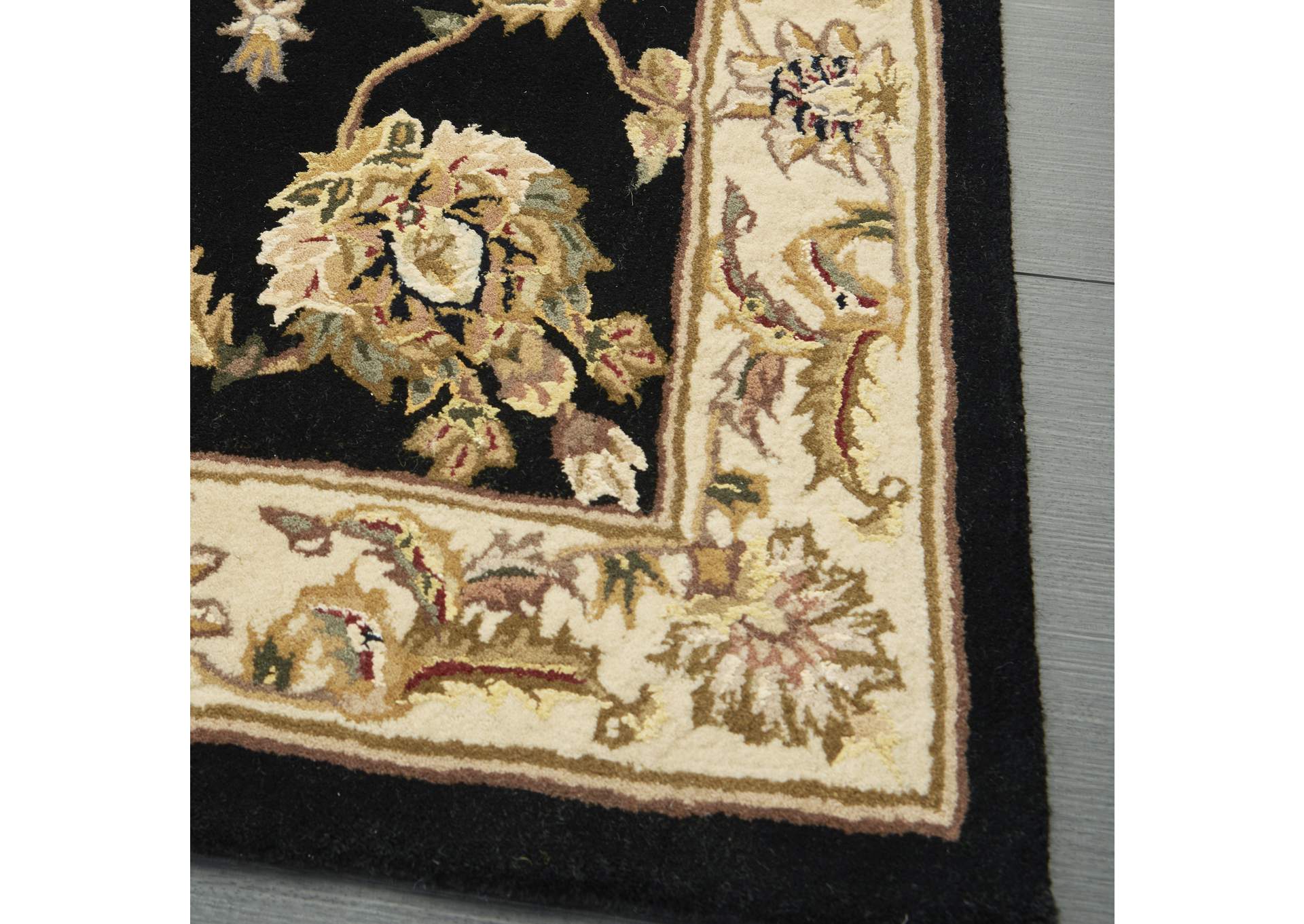 Nourison 2000 2'x3' Accent Size Black Area Rug,Nourison