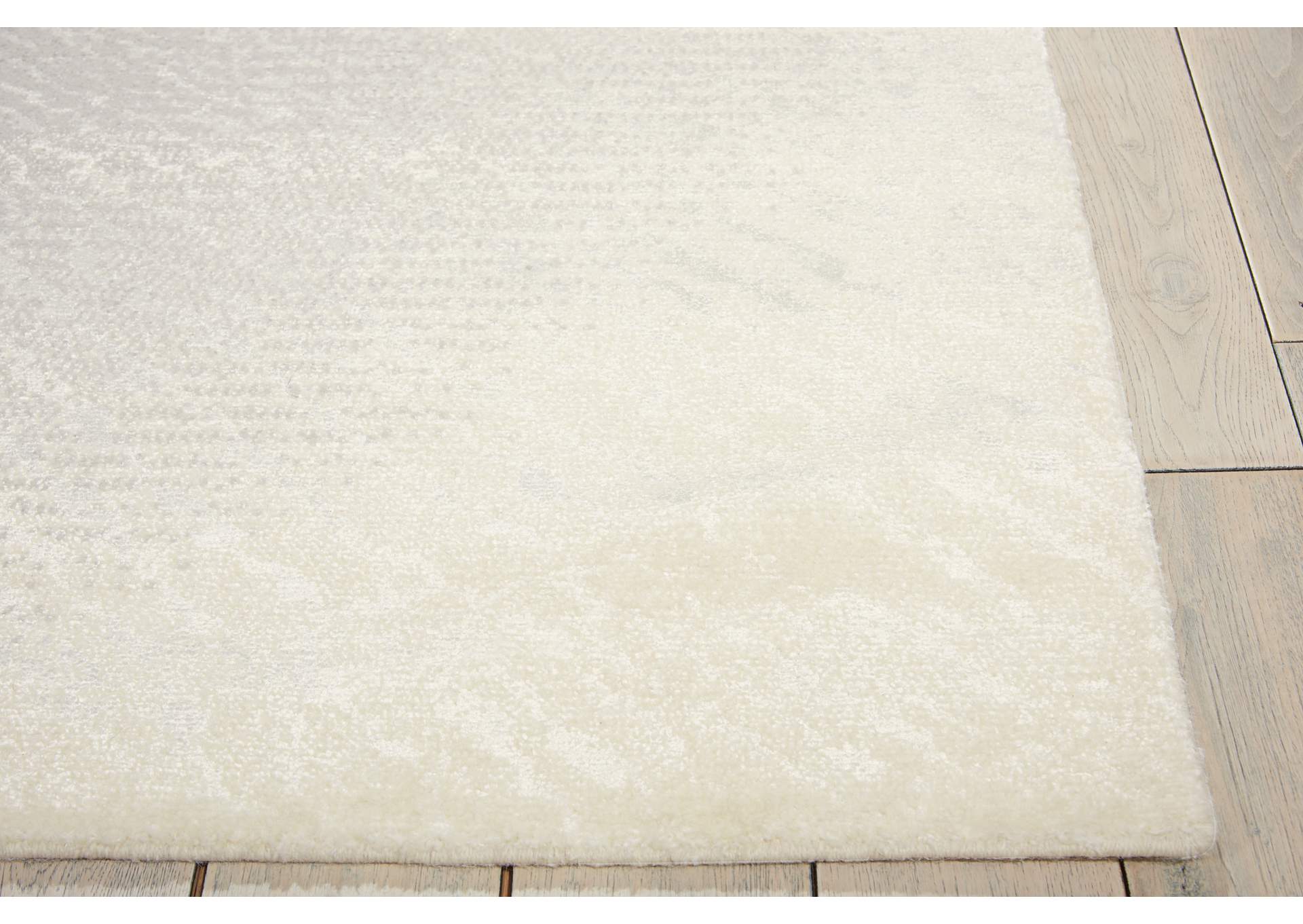 Nourison Twilight TWI12 Grey and White 6'x8' Area Rug,Nourison