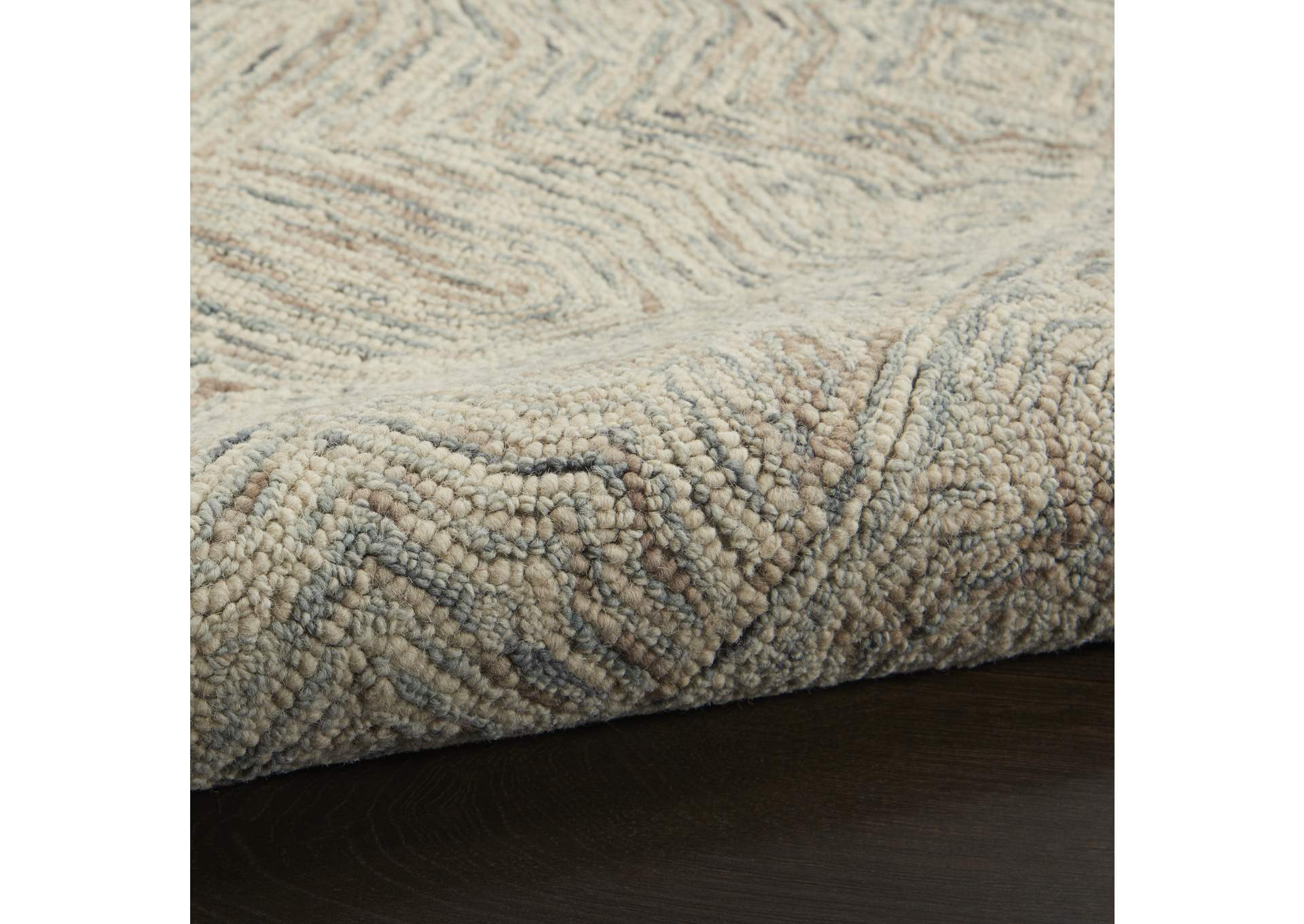 Nourison Interlock 8' Runner Area Rug,Nourison