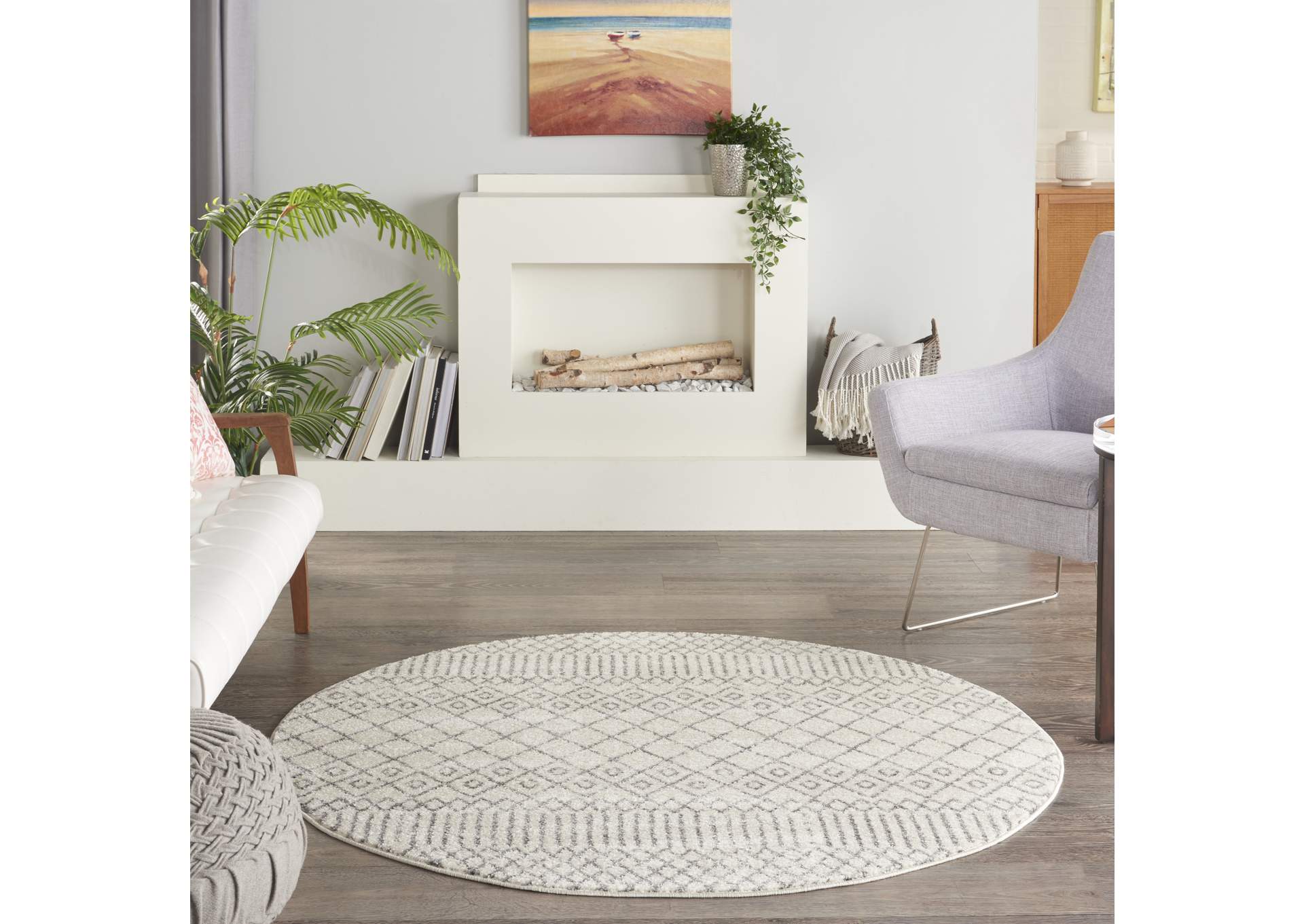 Nourison Passion 4' Round Area Rug,Nourison