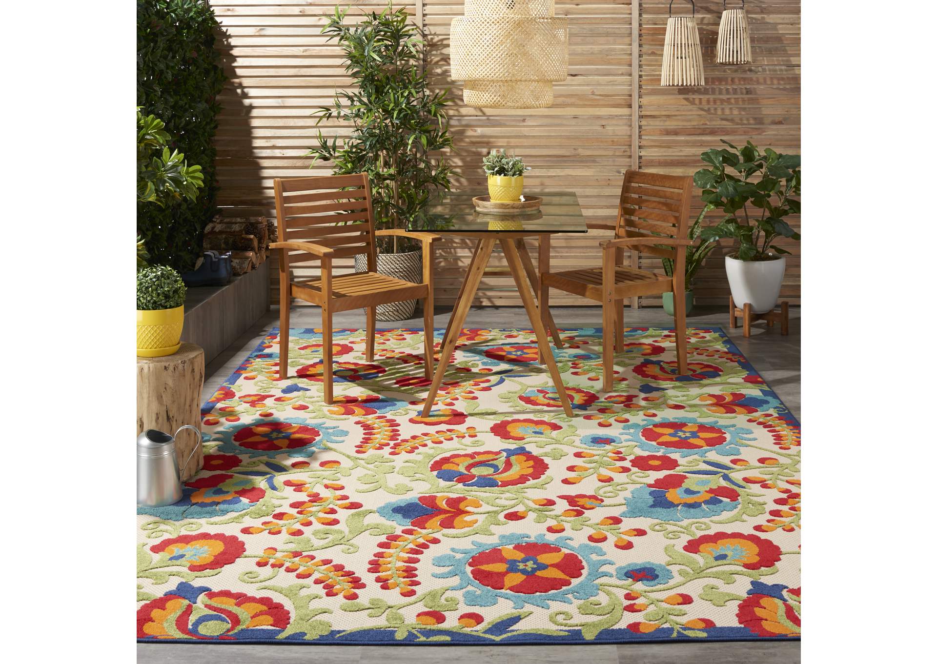 Nourison Aloha 7' x 10' Multicolor Area Rug,Nourison