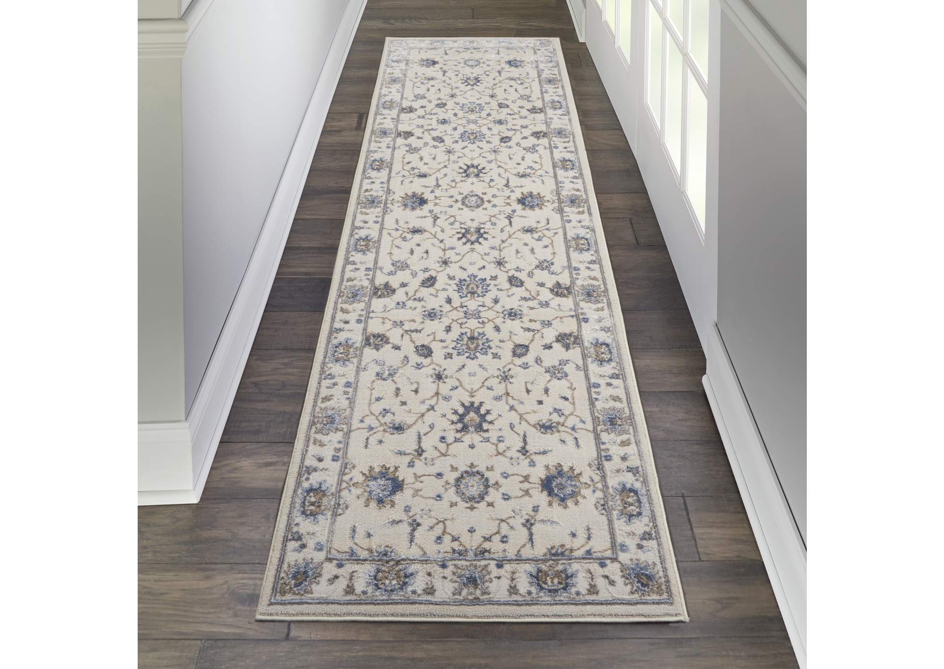 Nourison Silky Textures 8' Runner Area Rug,Nourison