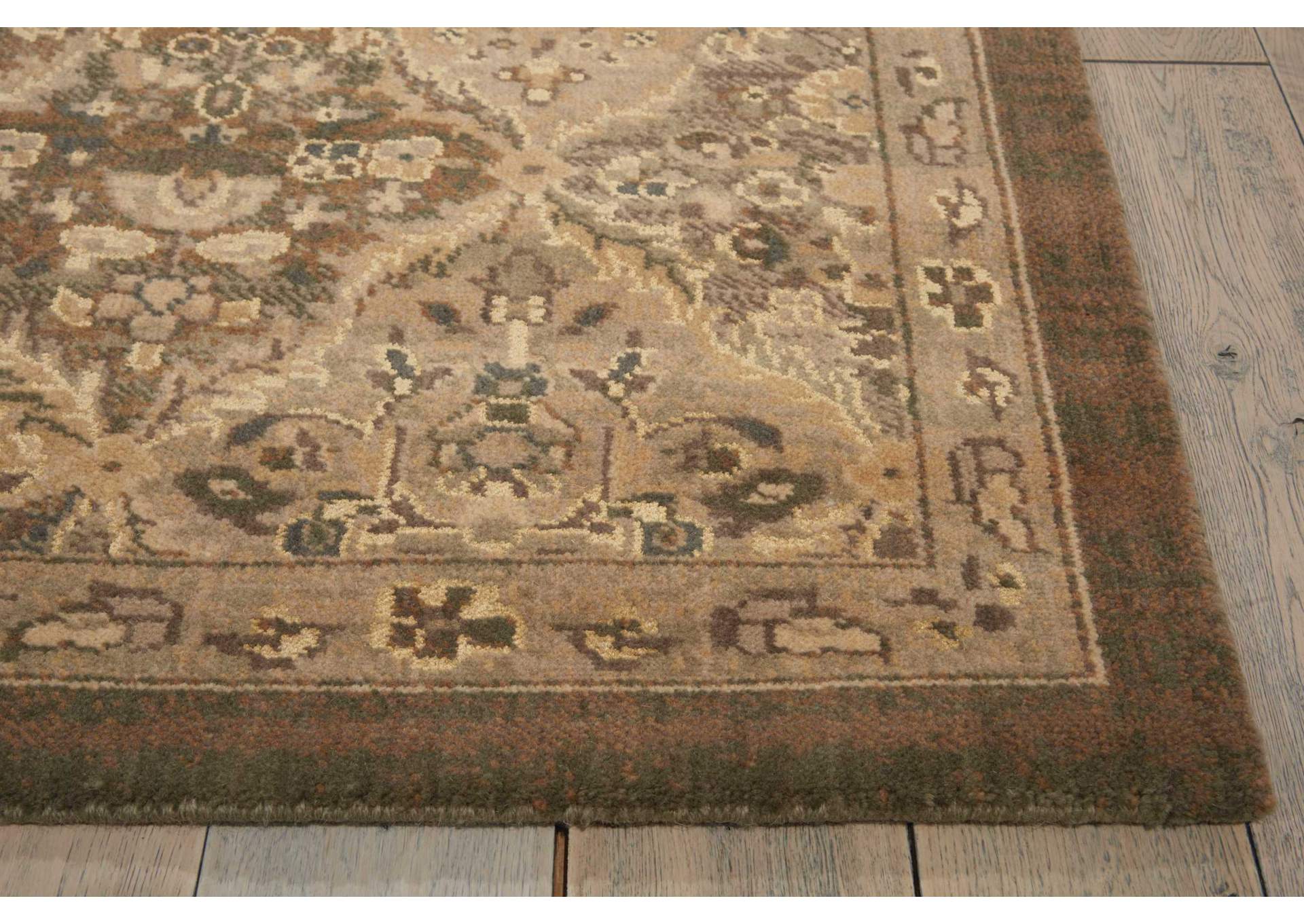 Nourison Silken Allure SLK09 Multicolor 10' Runner Hallway Rug,Nourison