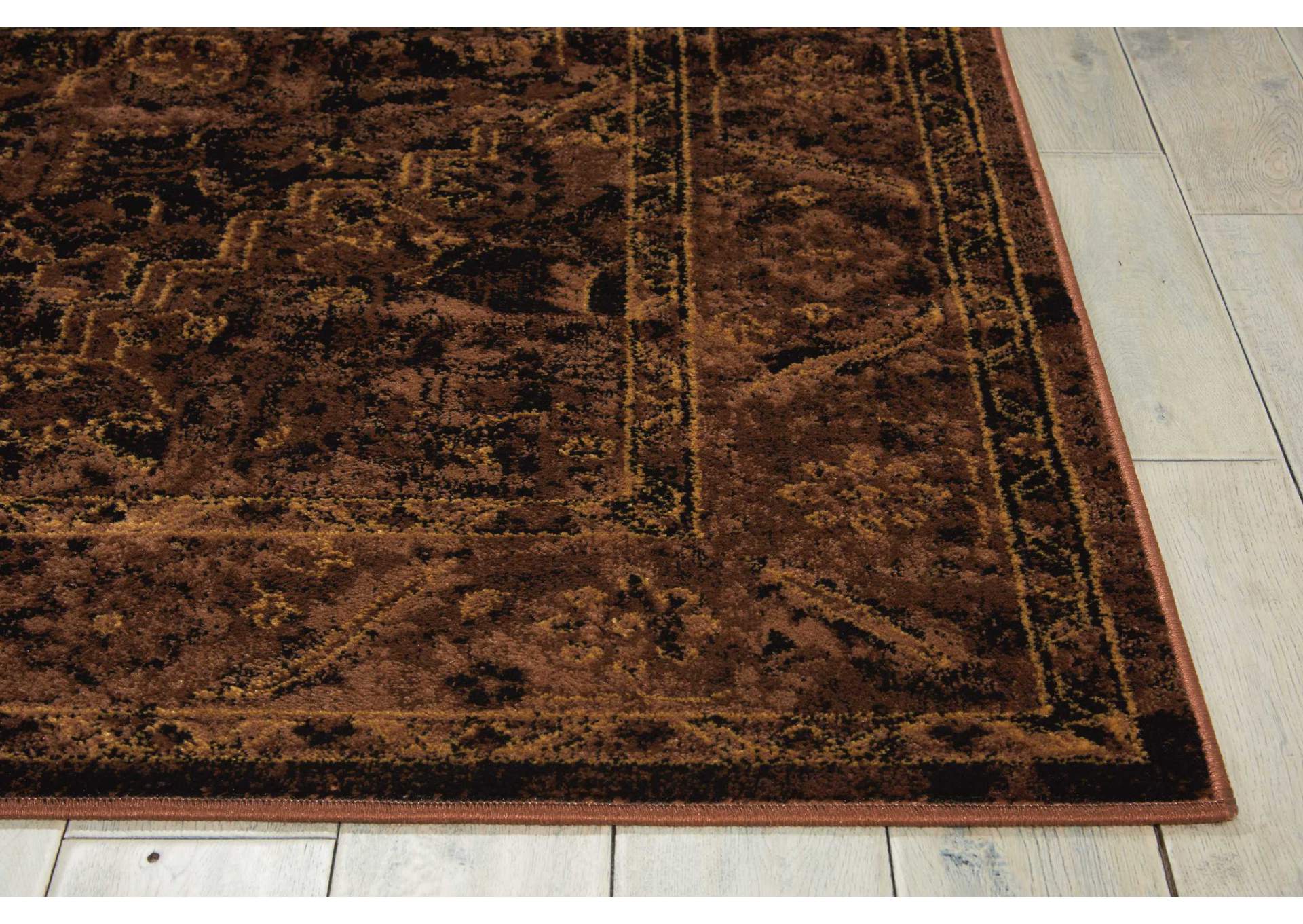 Nourison Delano DEL07 Black 8'x11' Rug,Nourison