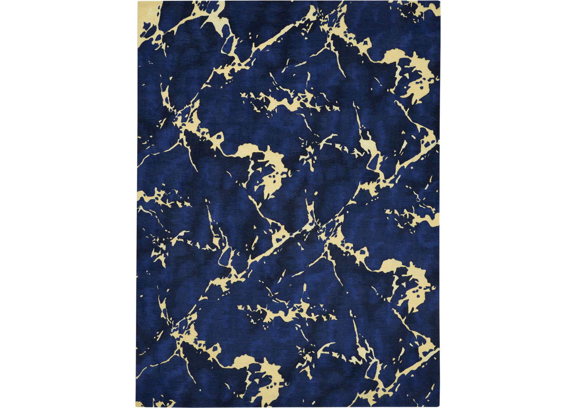 Nourison Symmetry SMM09 Navy Blue Artistic Oversized Rug,Nourison