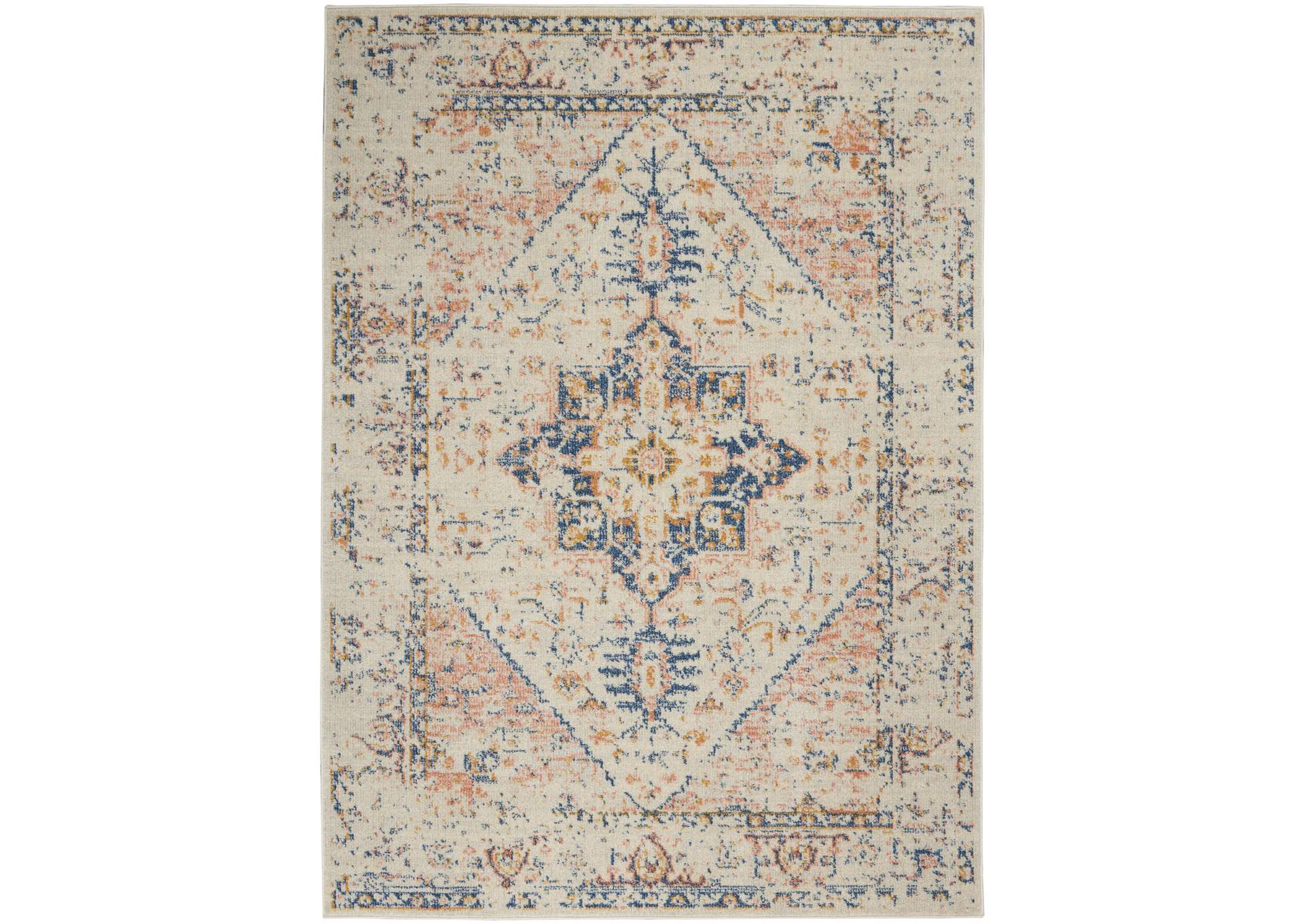 Nourison Tranquil(Traql) 4' x 6' Area Rug,Nourison