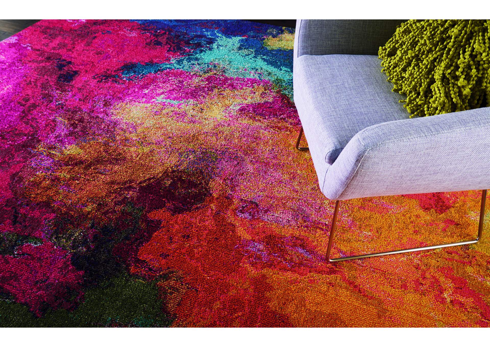 Nourison Celestial CES04 Multicolor 8'x11' Oversized Rug,Nourison