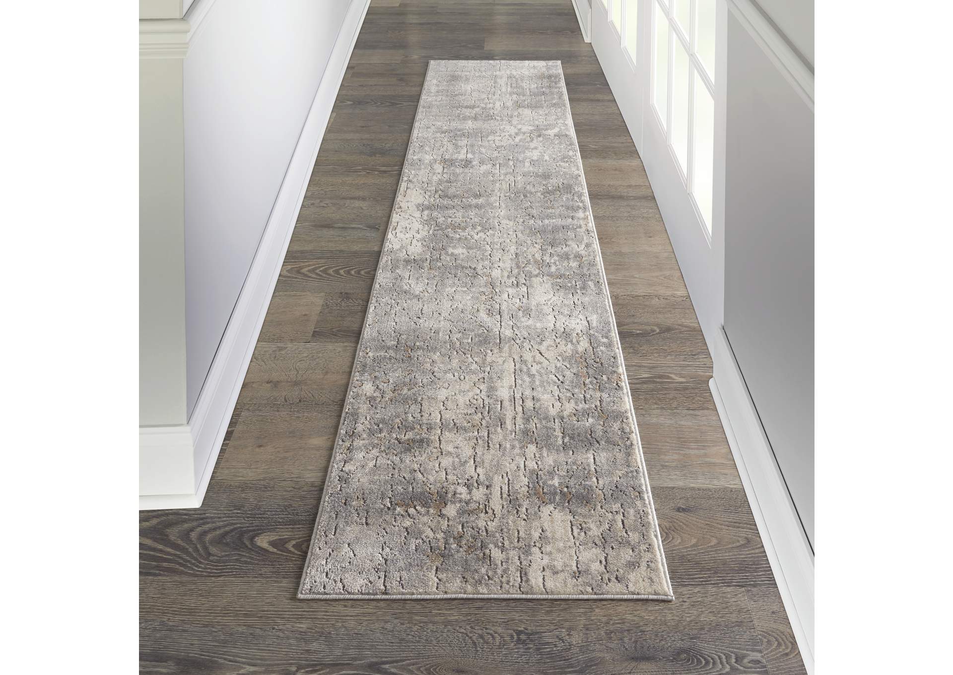 Nourison Quarry 8' Runner Rustic Area Rug,Nourison