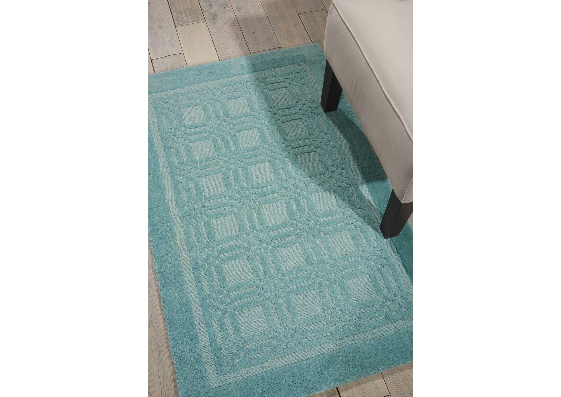 Nourison Westport WP32 Blue 3'x5' Area Rug,Nourison