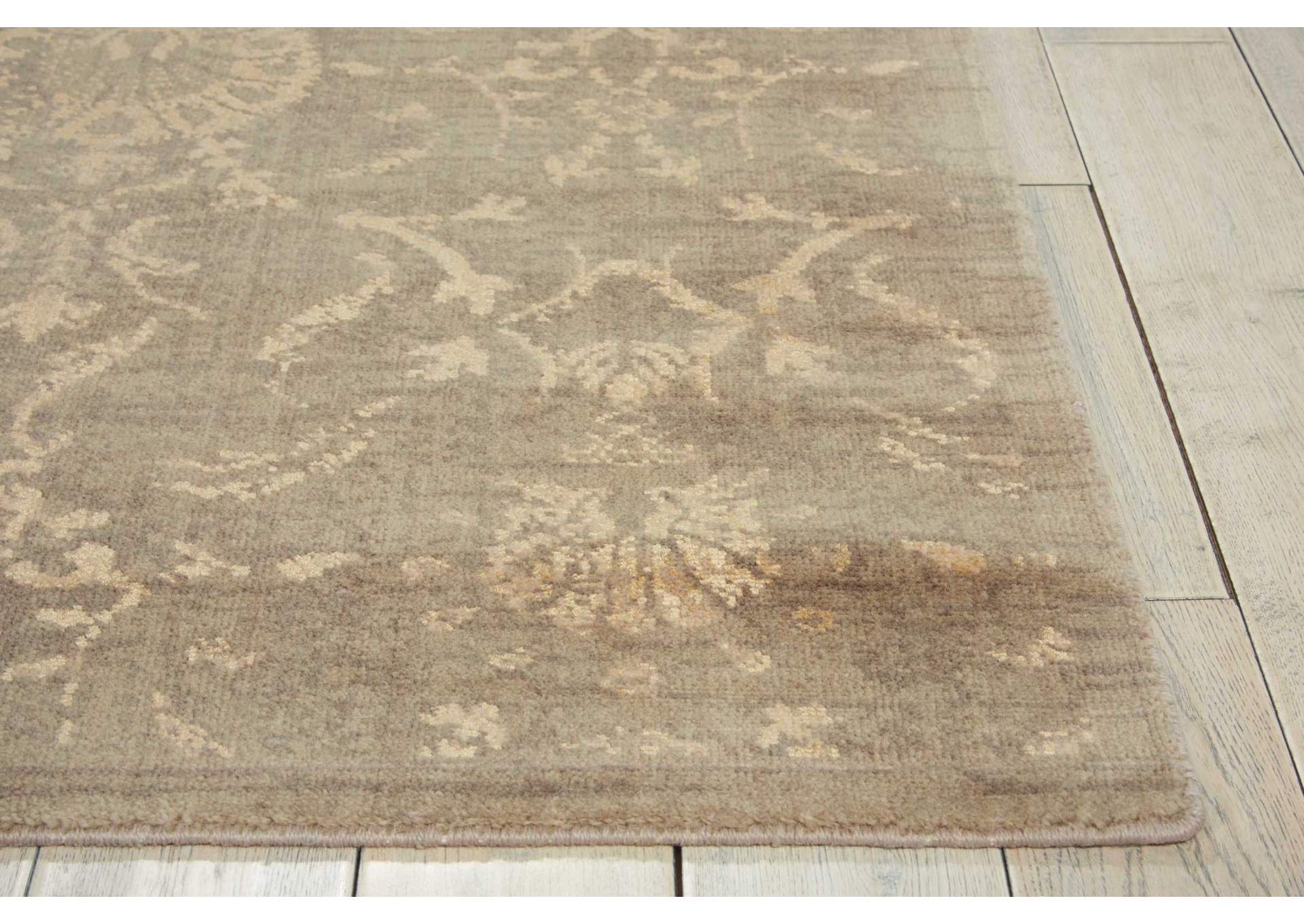 Nourison Silk Elements SKE03 Green 12'x15' Rug,Nourison